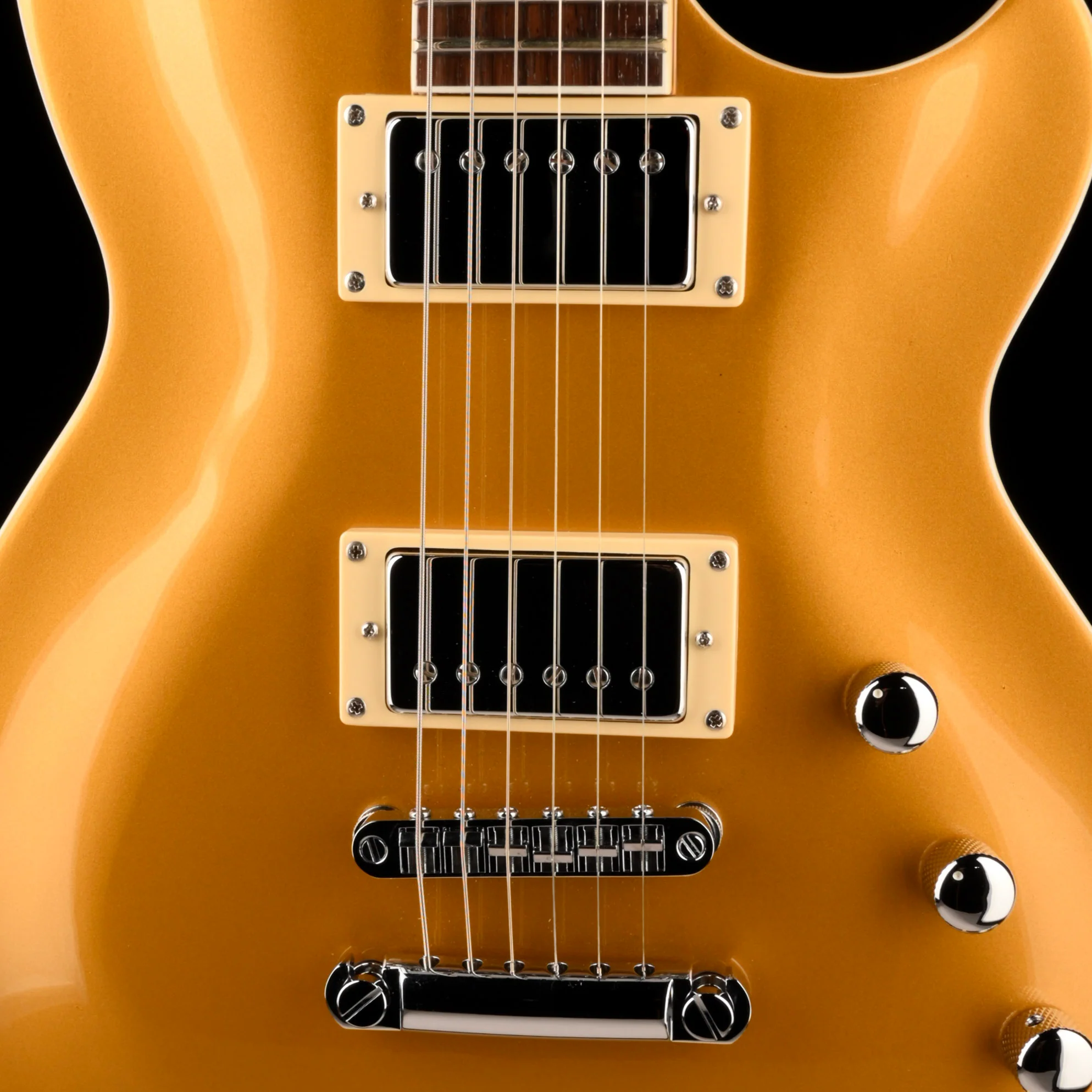 Pre Owned 2023 Reverend Roundhouse HB Venetian Gold With Gig Bag - Image 5