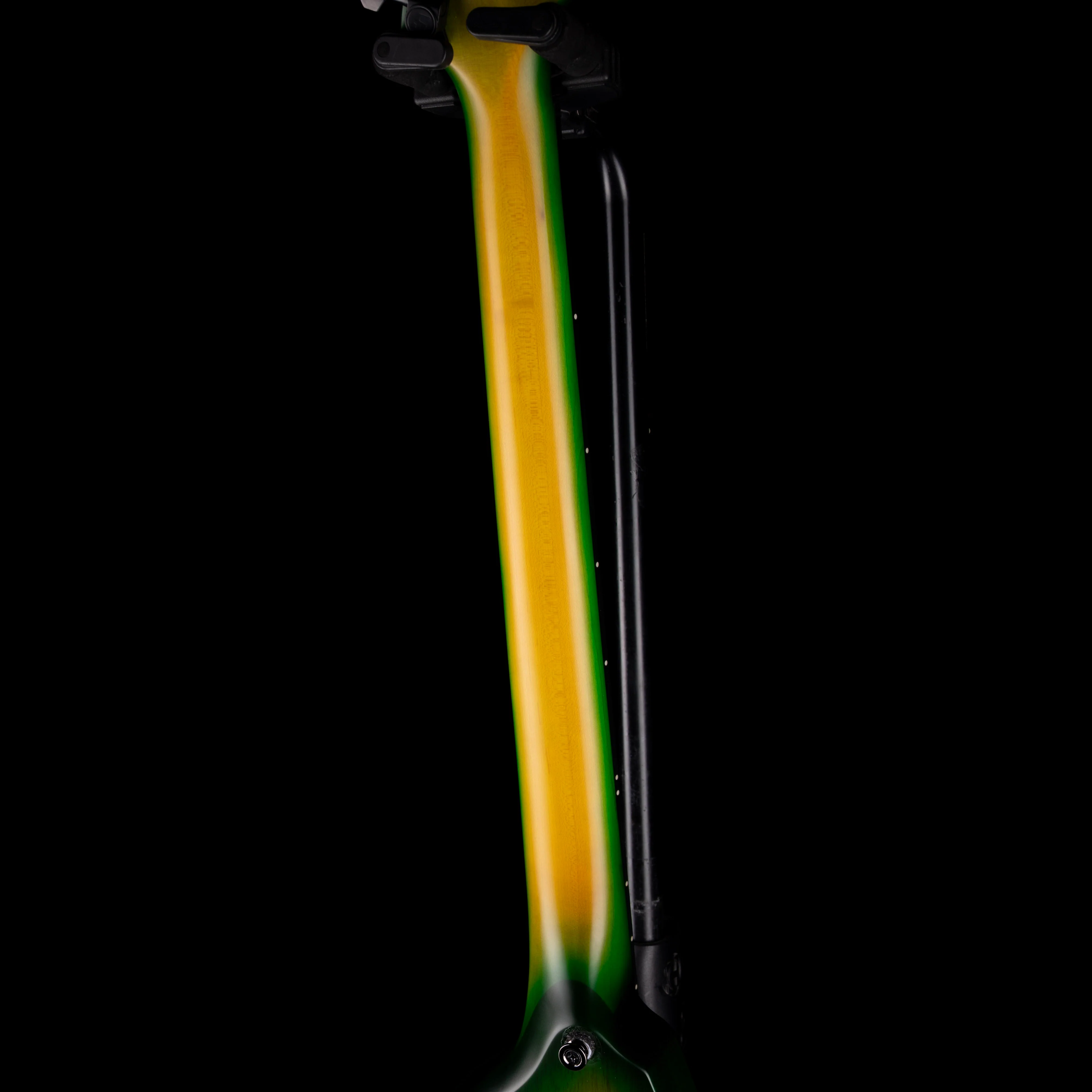 Pre Owned 2023 Solar Guitars V2.6LB Flame Lime Burst Matte Electric Guitar With OHSC - Image 11