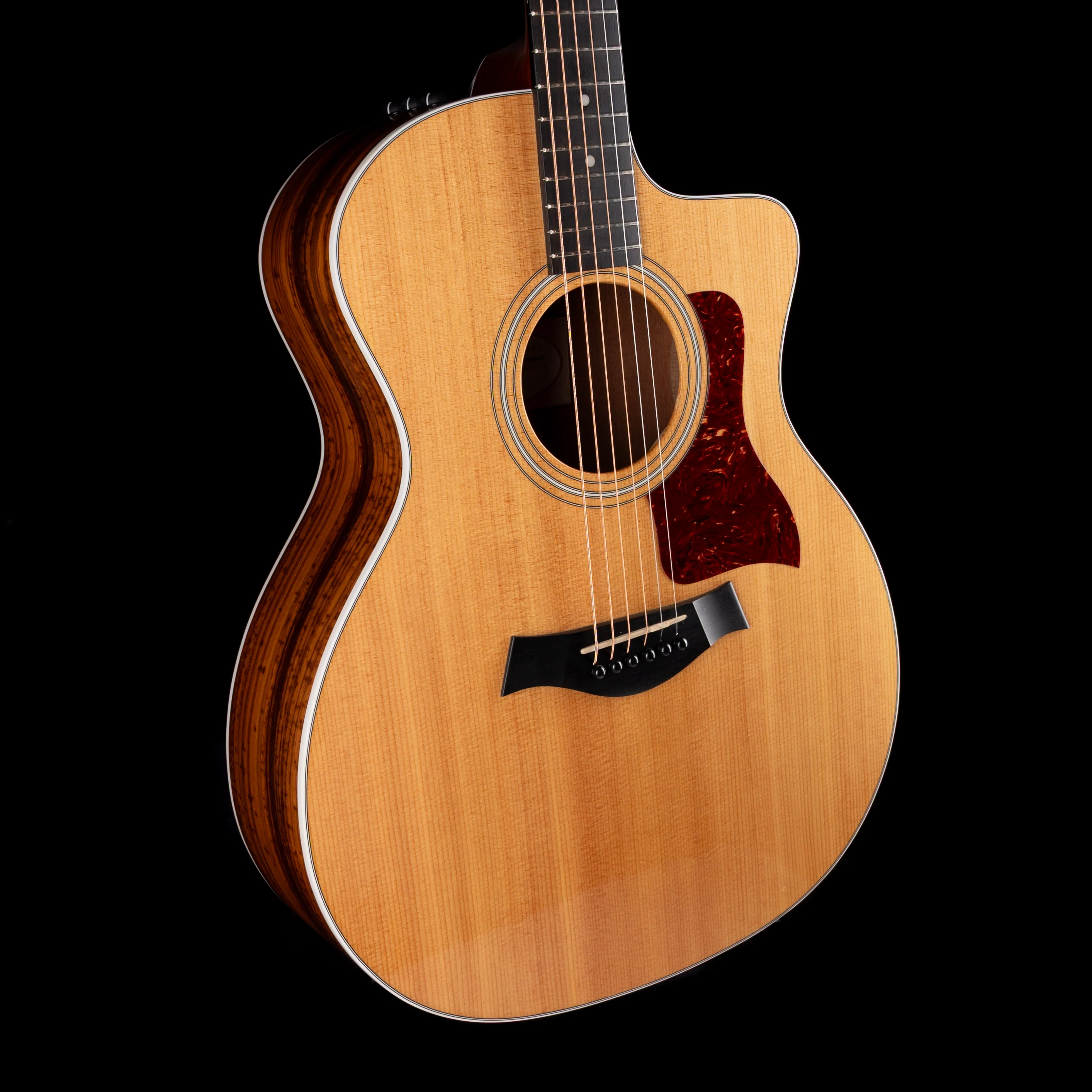 Pre Owned 2013 Taylor 214ce Acoustic Electric Guitar With Soft Shell Case - Image 5