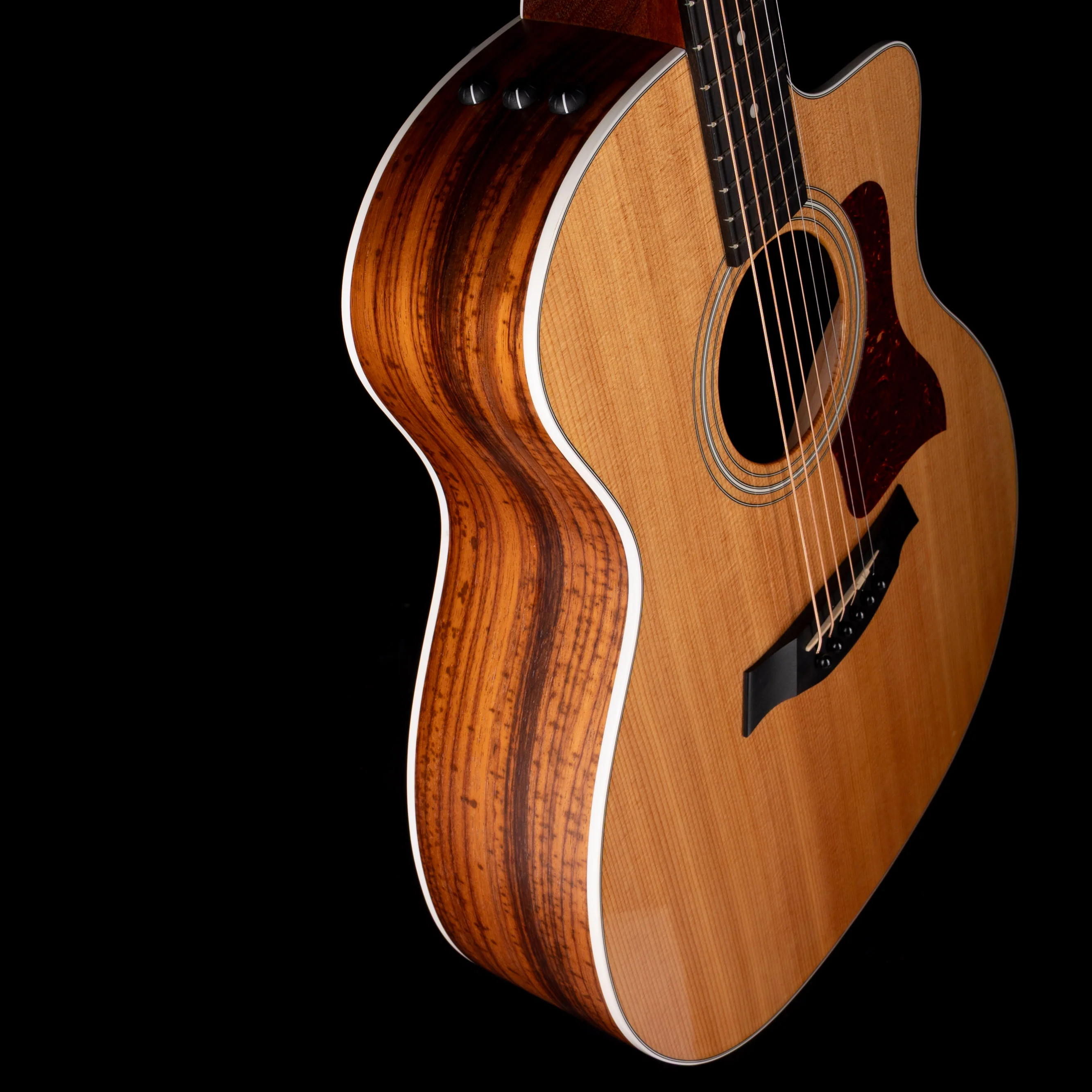 Pre Owned 2013 Taylor 214ce Acoustic Electric Guitar With Soft Shell Case - Image 6