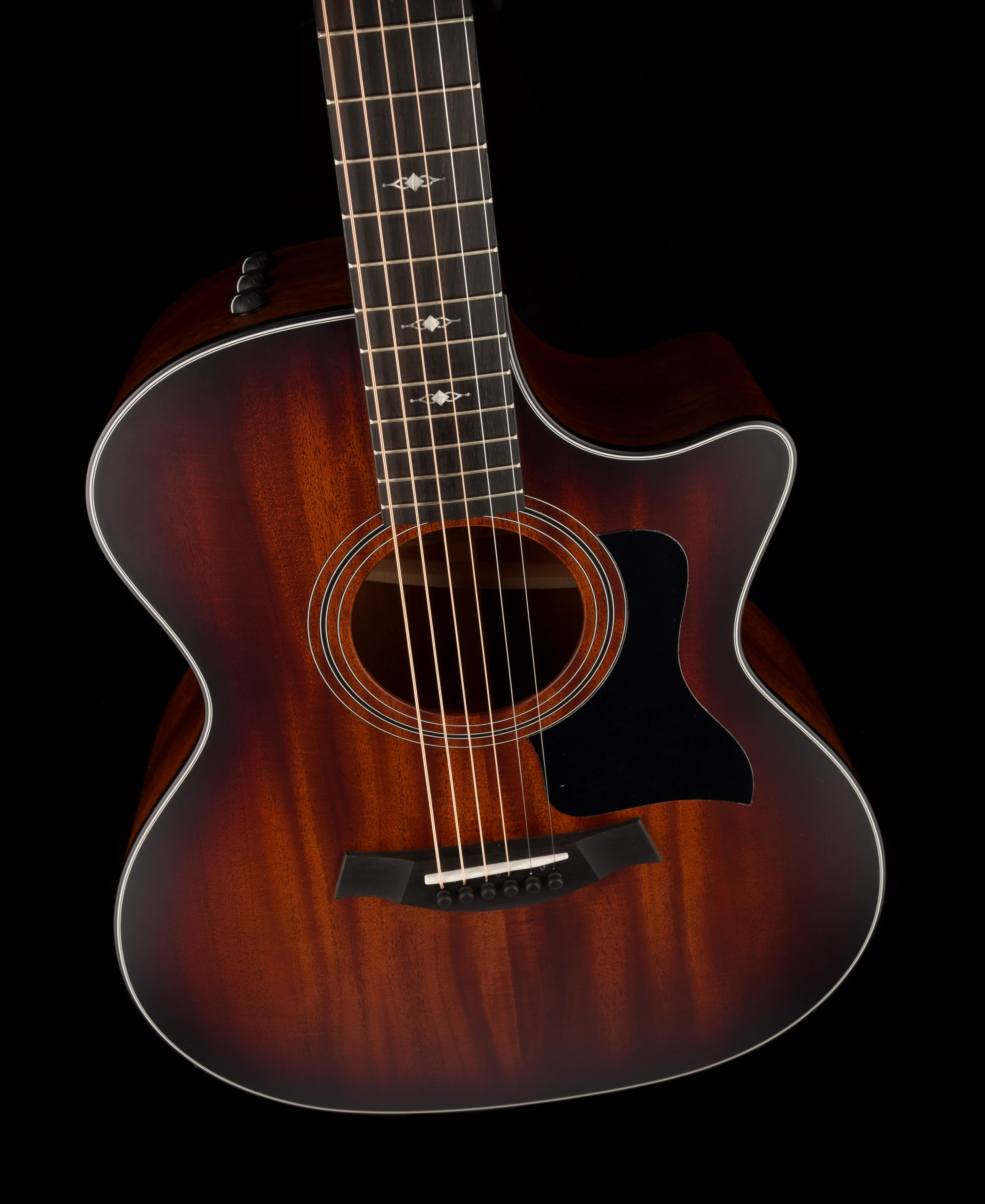 Pre-Owned 2023 Taylor 324ce Grand Auditorium Shaded Egeburst Acoustic Electric Guitar With OHSC - Image 5
