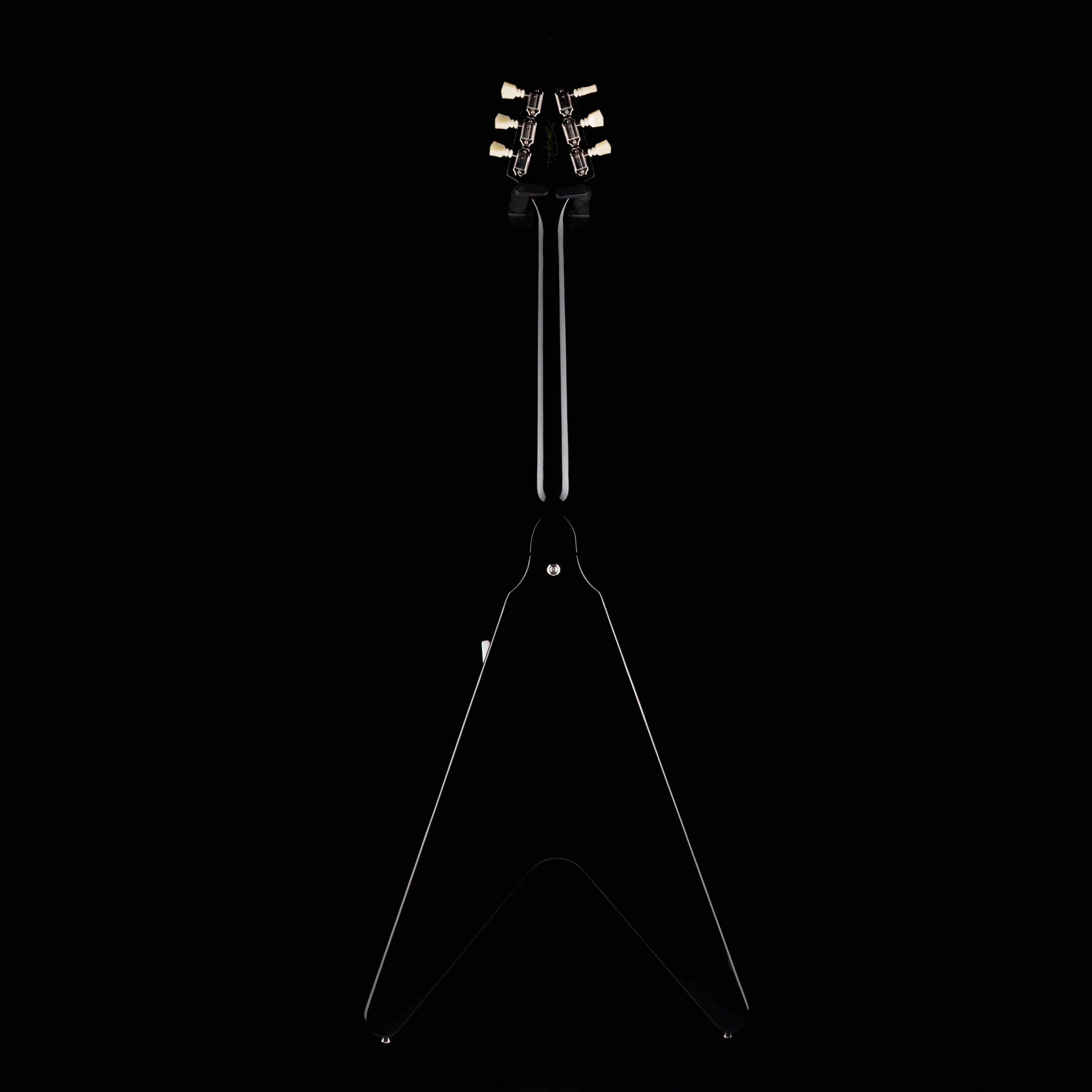 Pre-Owned 2024 Epiphone Jimi Hendrix "Love Drops" Signature Flying V Black With OHSC - Image 10