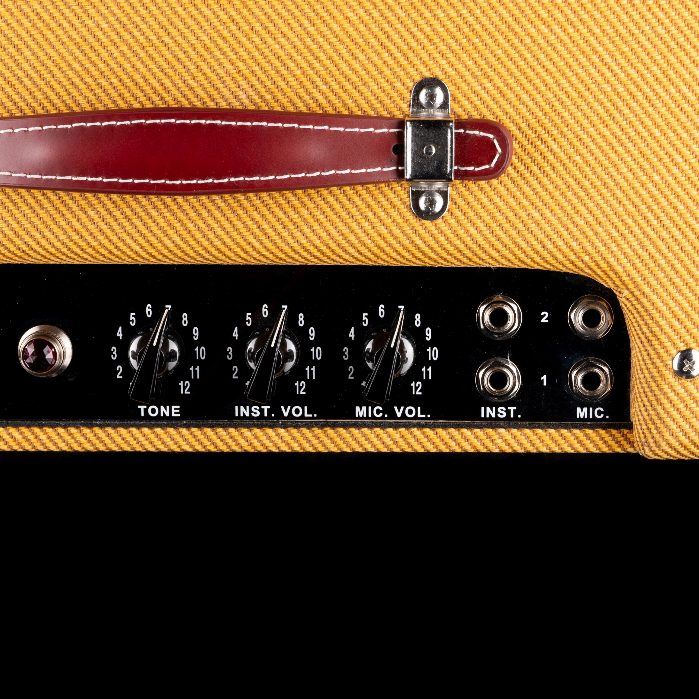 Pre Owned 2024 Fender '57 Custom Deluxe Tweed Reissue Guitar Amp Combo With Cover - Image 9
