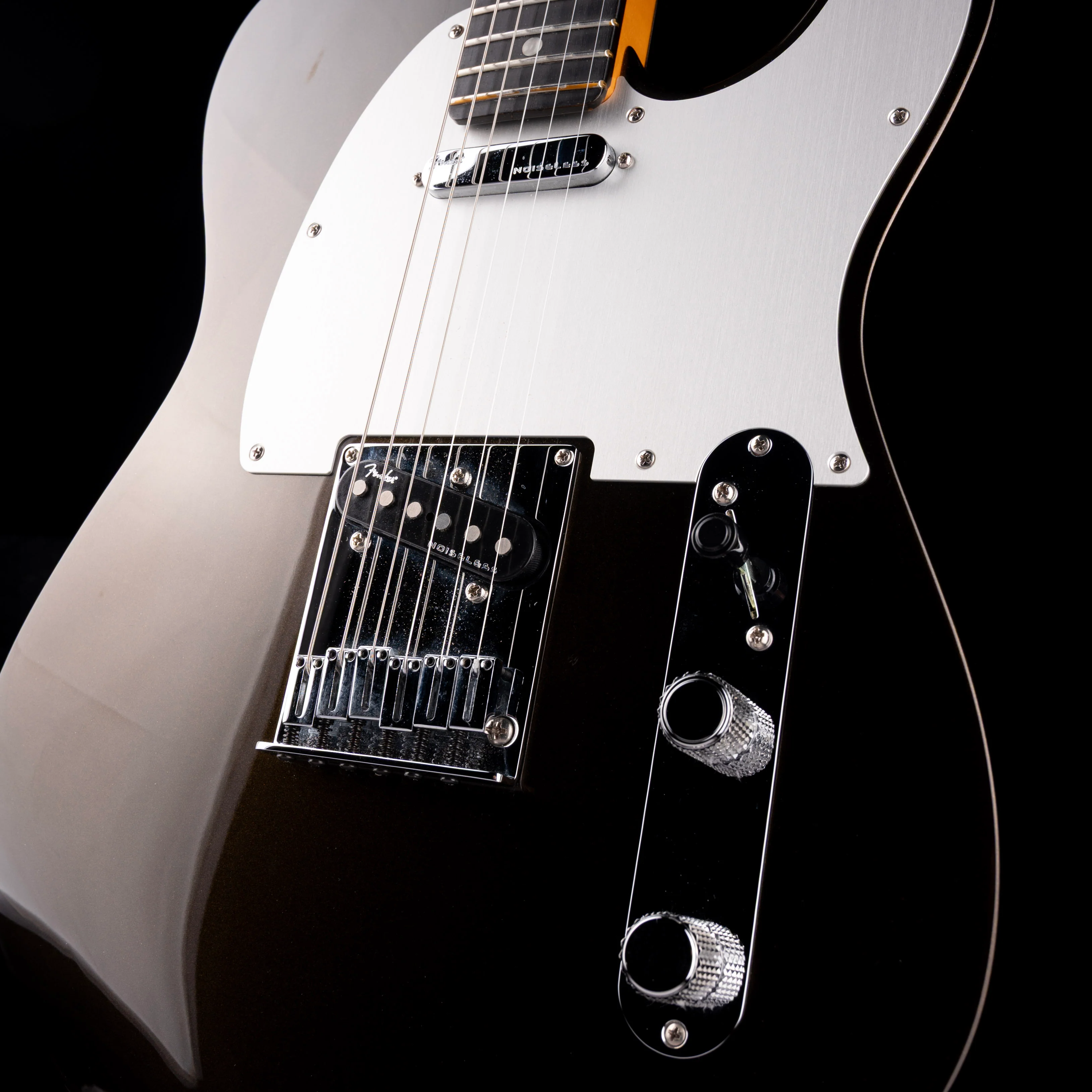 Pre Owned 2024 Fender American Ultra II Telecaster Texas Tea With OHSC - Image 5