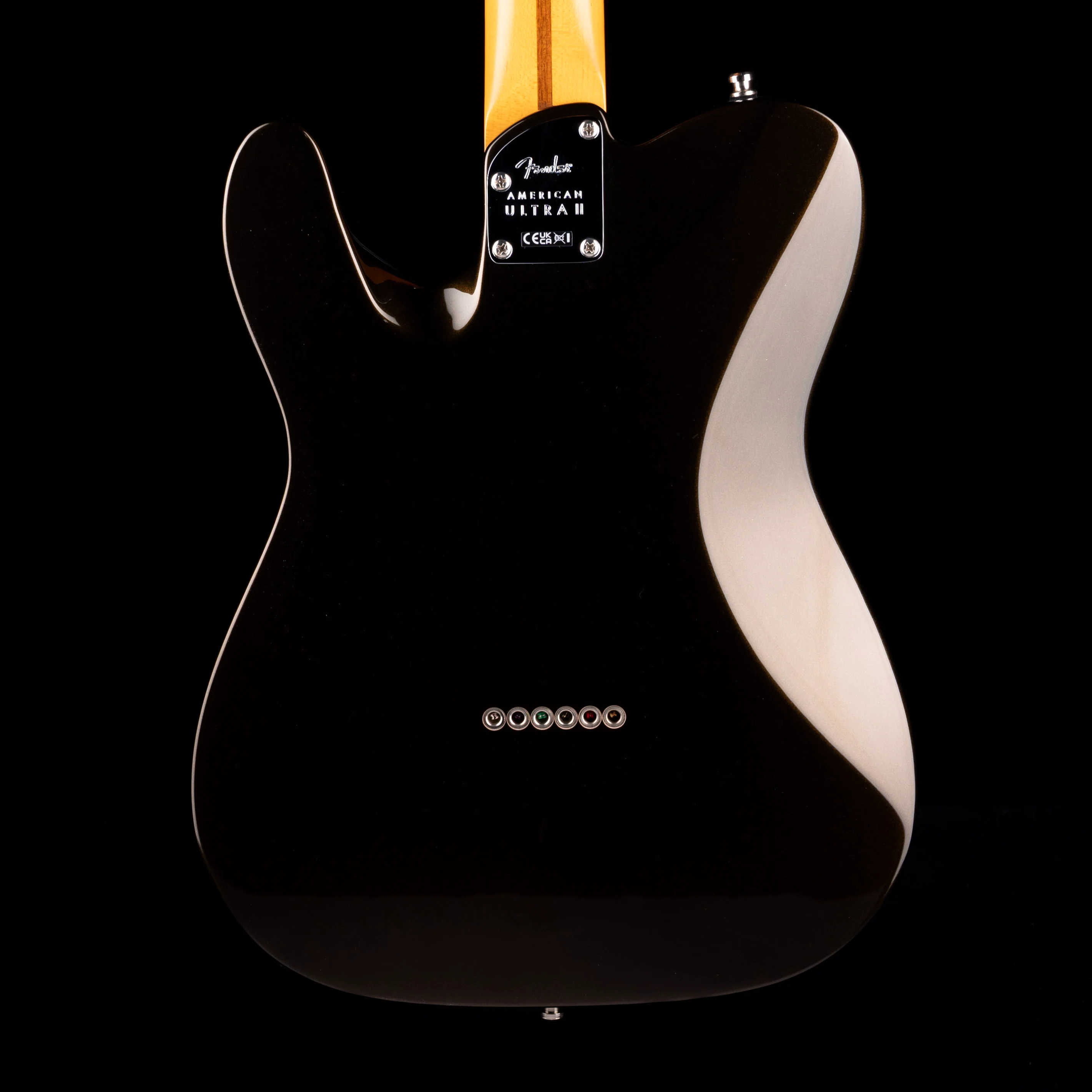 Pre Owned 2024 Fender American Ultra II Telecaster Texas Tea With OHSC - Image 8