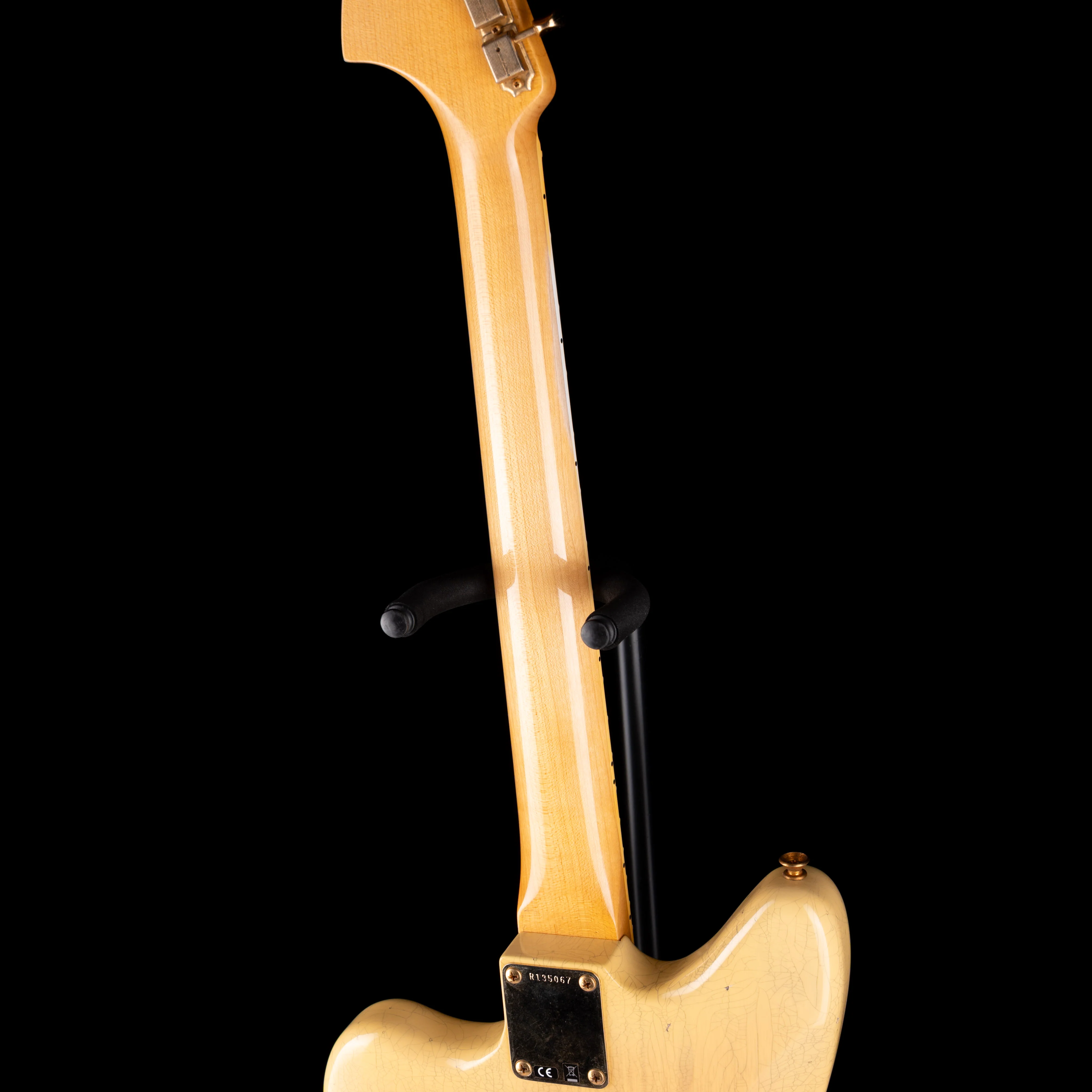 Pre Owned 2024 Fender Custom Shop 1966 Jaguar Journeyman Relic Aged Natural Blonde & OHSC - Image 11