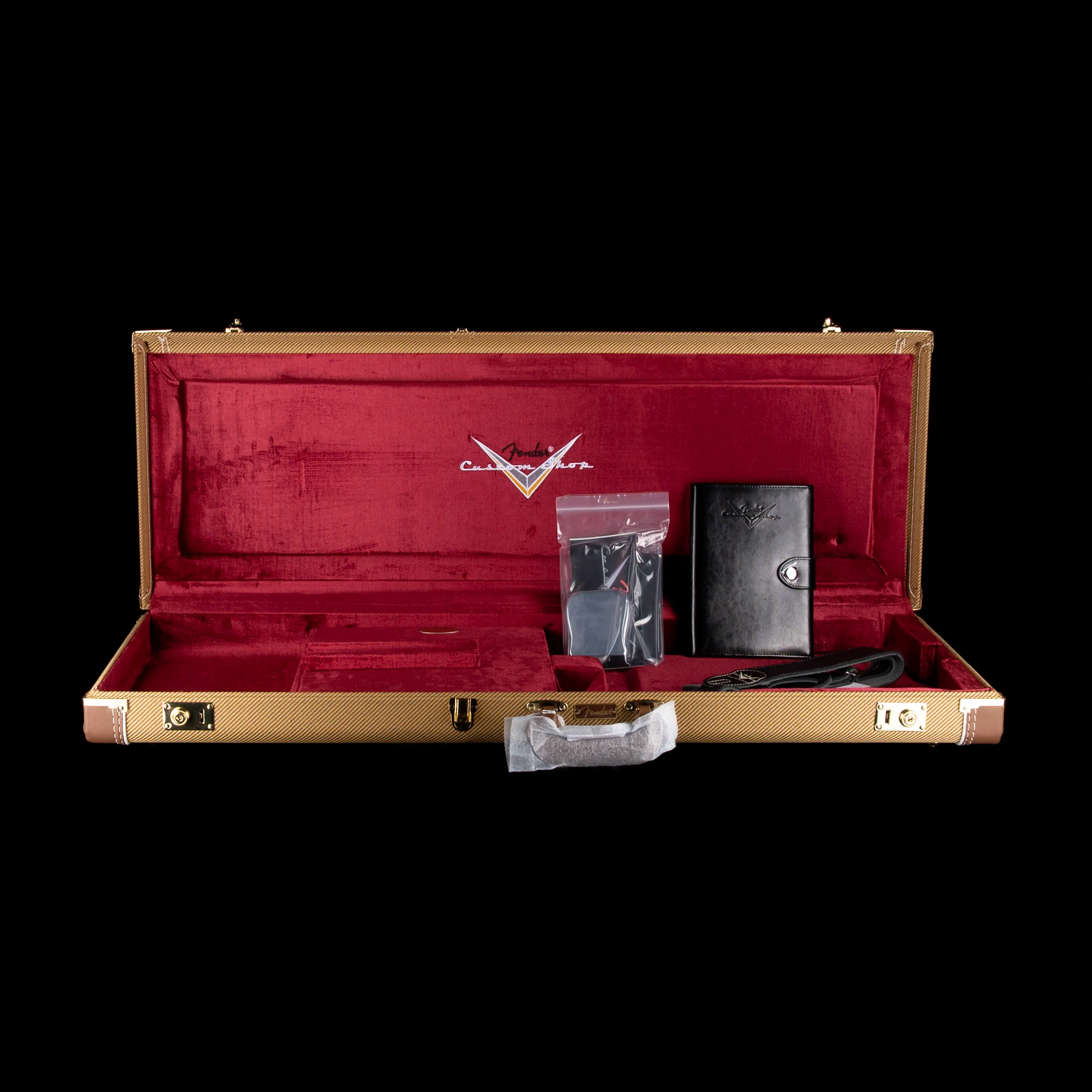 Pre Owned 2024 Fender Custom Shop Limited Edition Red Hot Esquire Thinline Relic Super-faded Candy Apple Red With OHSC - Image 15