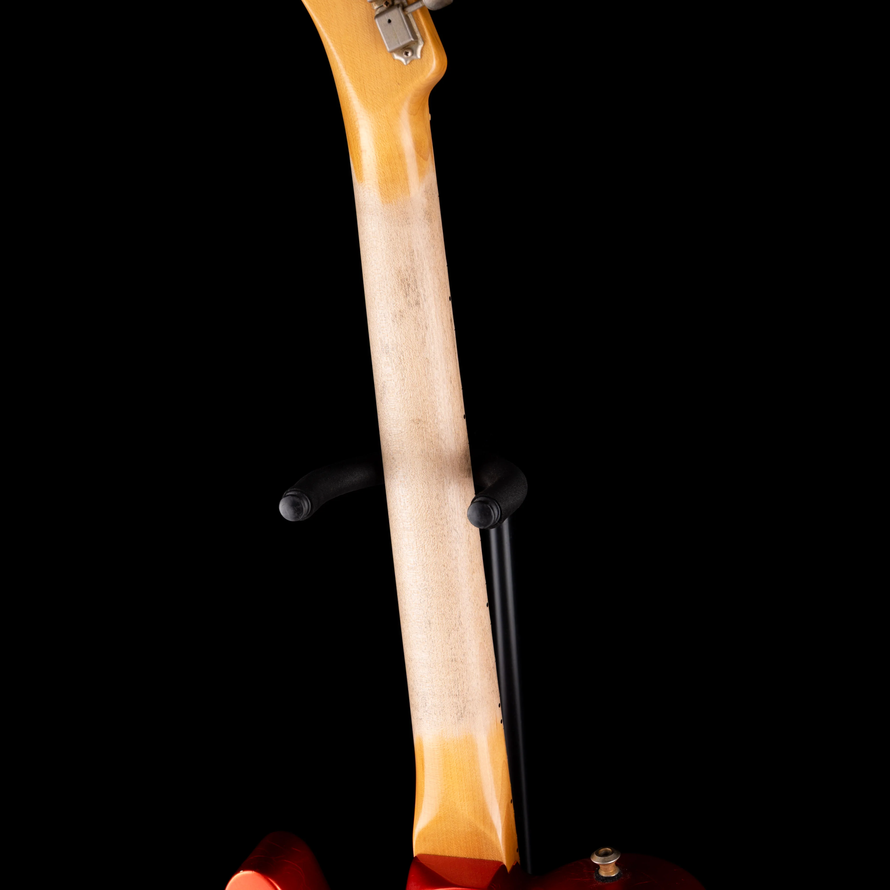Pre Owned 2024 Fender Custom Shop Postmodern Telecaster HS Journeyman Relic Faded Aged Candy Tangerine With OHSC - Image 11