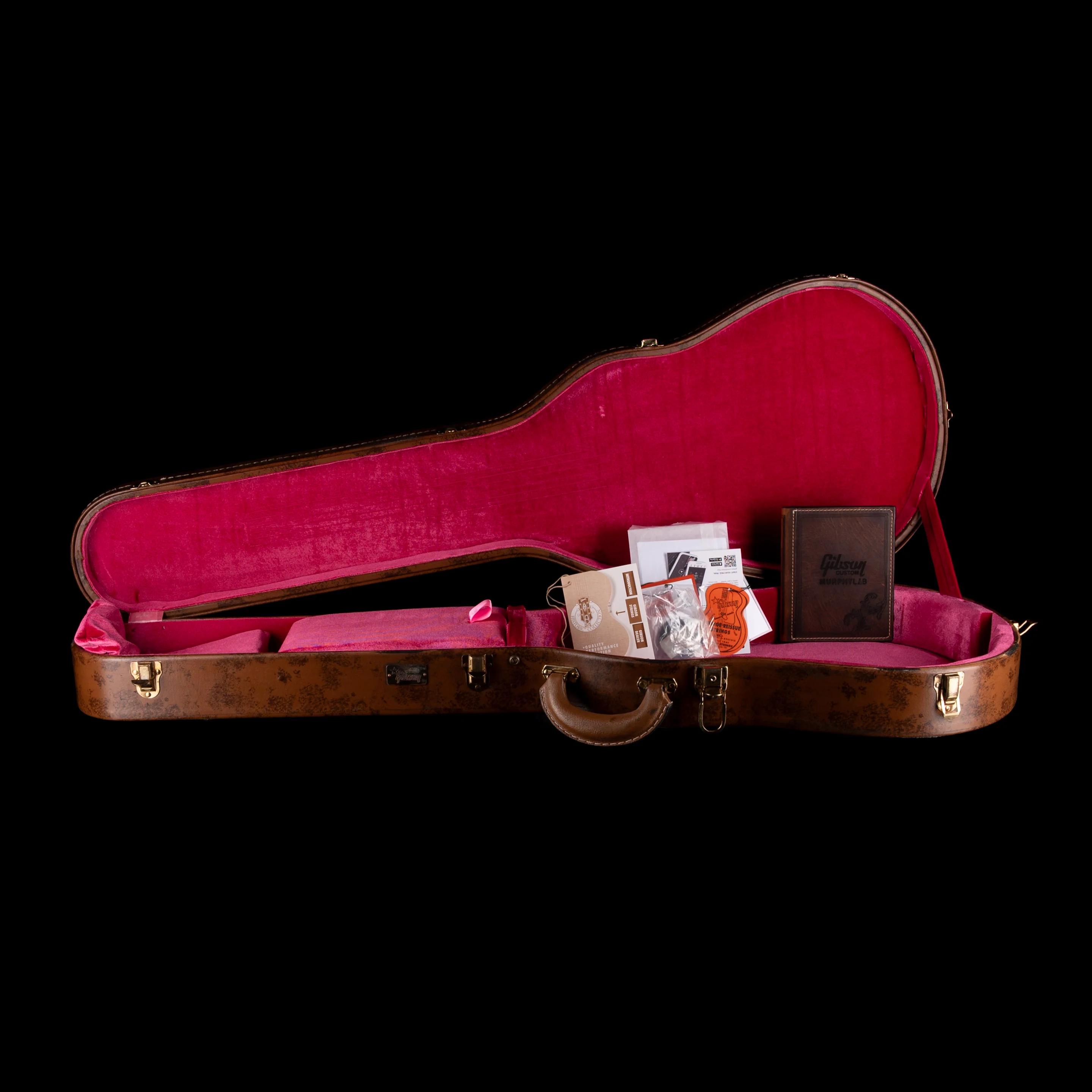 Pre Owned 2024 Gibson Custom Shop ‘59 Les Paul Standard Murphy Aged Murphy Burst With OHSC - Image 17