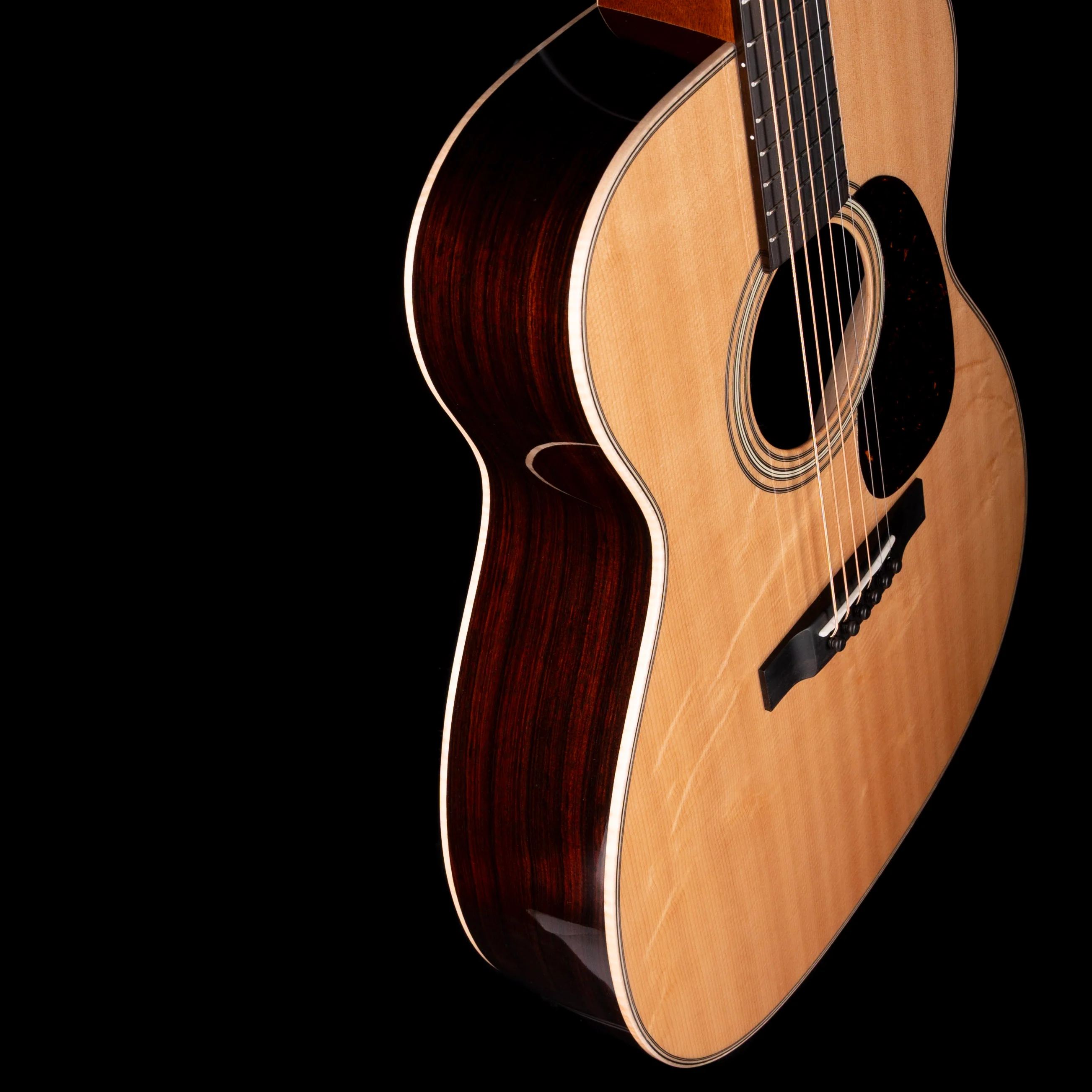 Pre Owned 2024 Martin Custom Shop 0000-28 Acoustic Guitar Natural with OHSC - Image 6