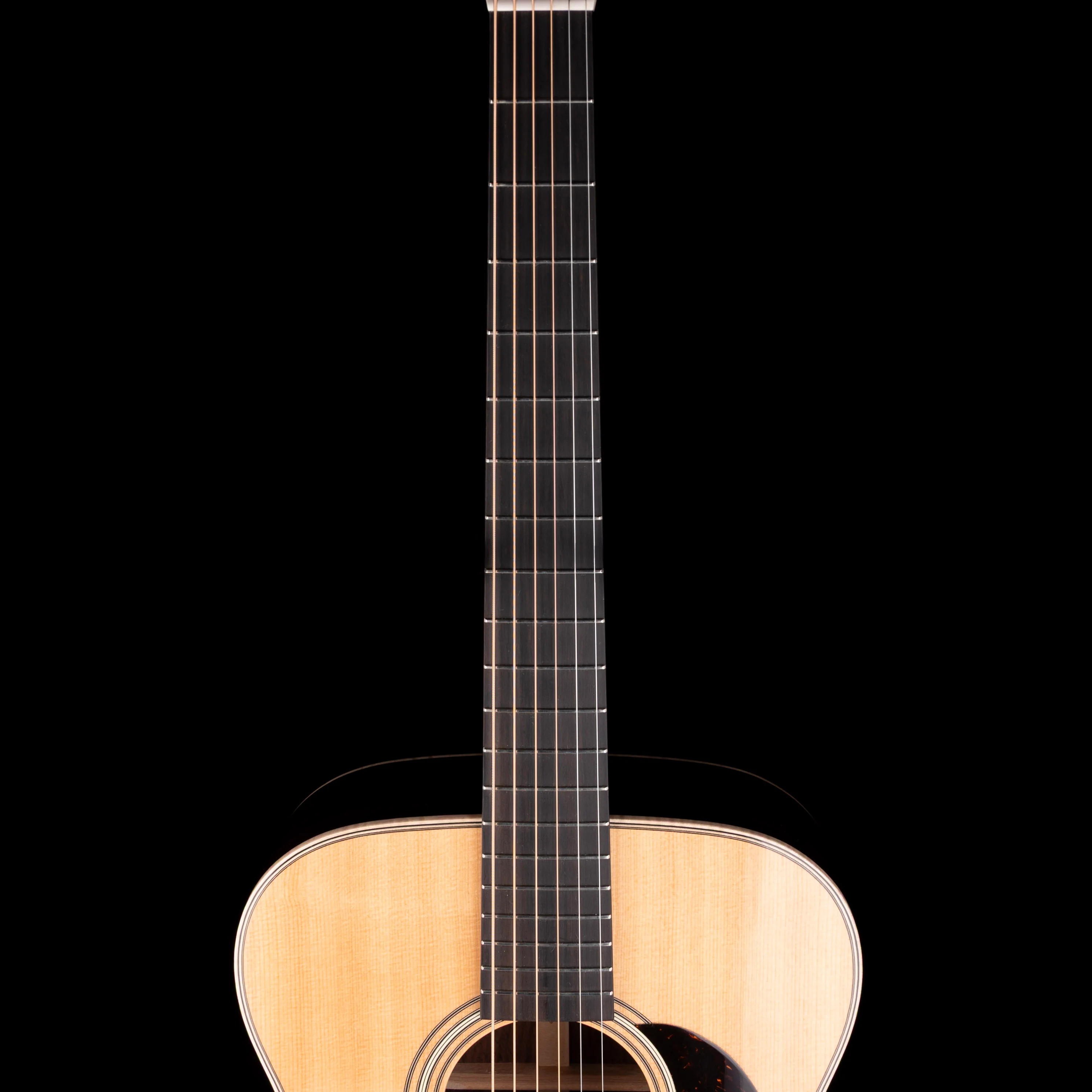 Pre Owned 2024 Martin Custom Shop 0000-28 Acoustic Guitar Natural with OHSC - Image 8