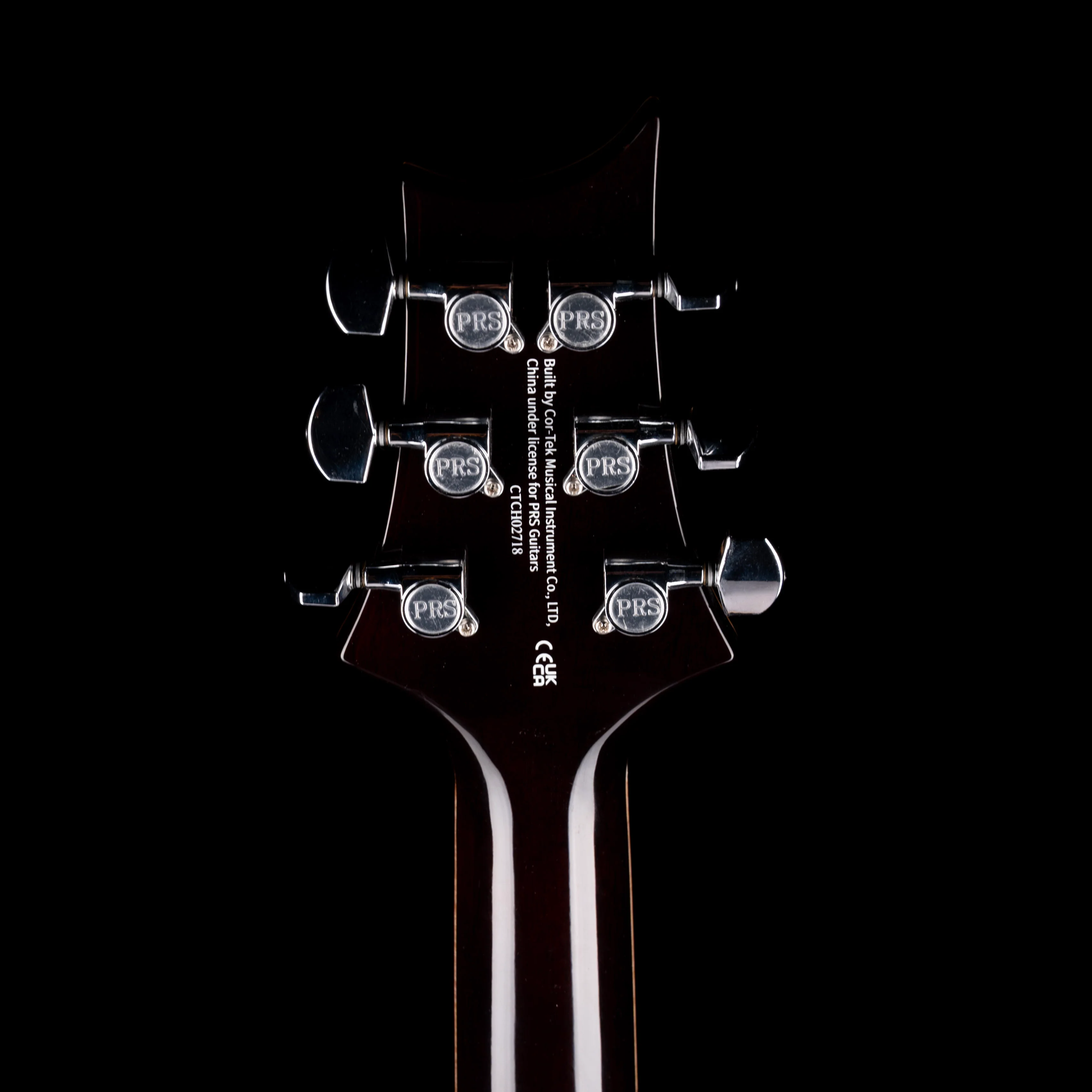 Pre Owned 2024 PRS SE Hollowbody II Piezo Orange Tiger Smokeburst With OHSC - Image 13