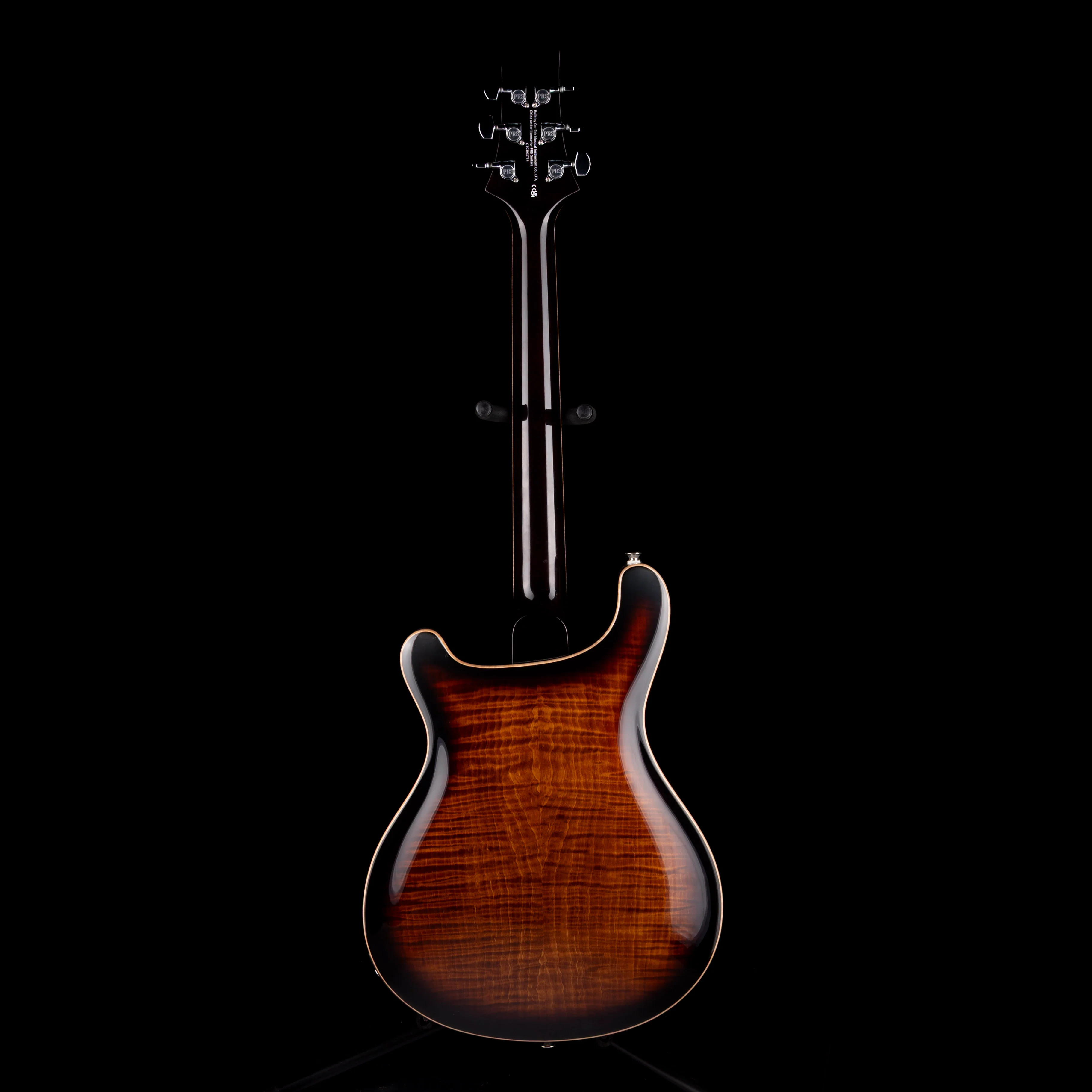 Pre Owned 2024 PRS SE Hollowbody II Piezo Orange Tiger Smokeburst With OHSC - Image 9