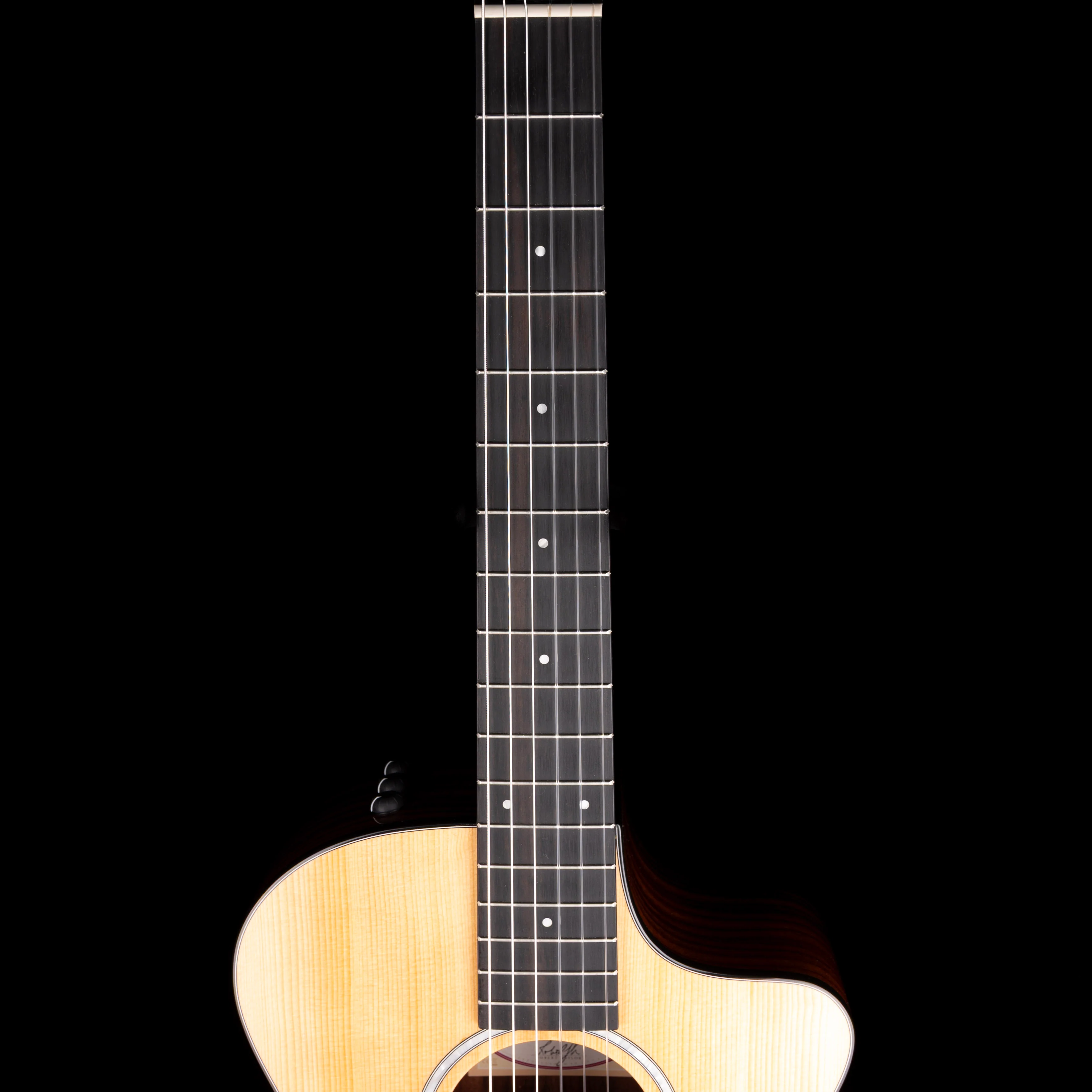 Pre Owned 2024 Taylor 212ce-N Plus Natural Acoustic Electric Guitar With OSSC - Image 9