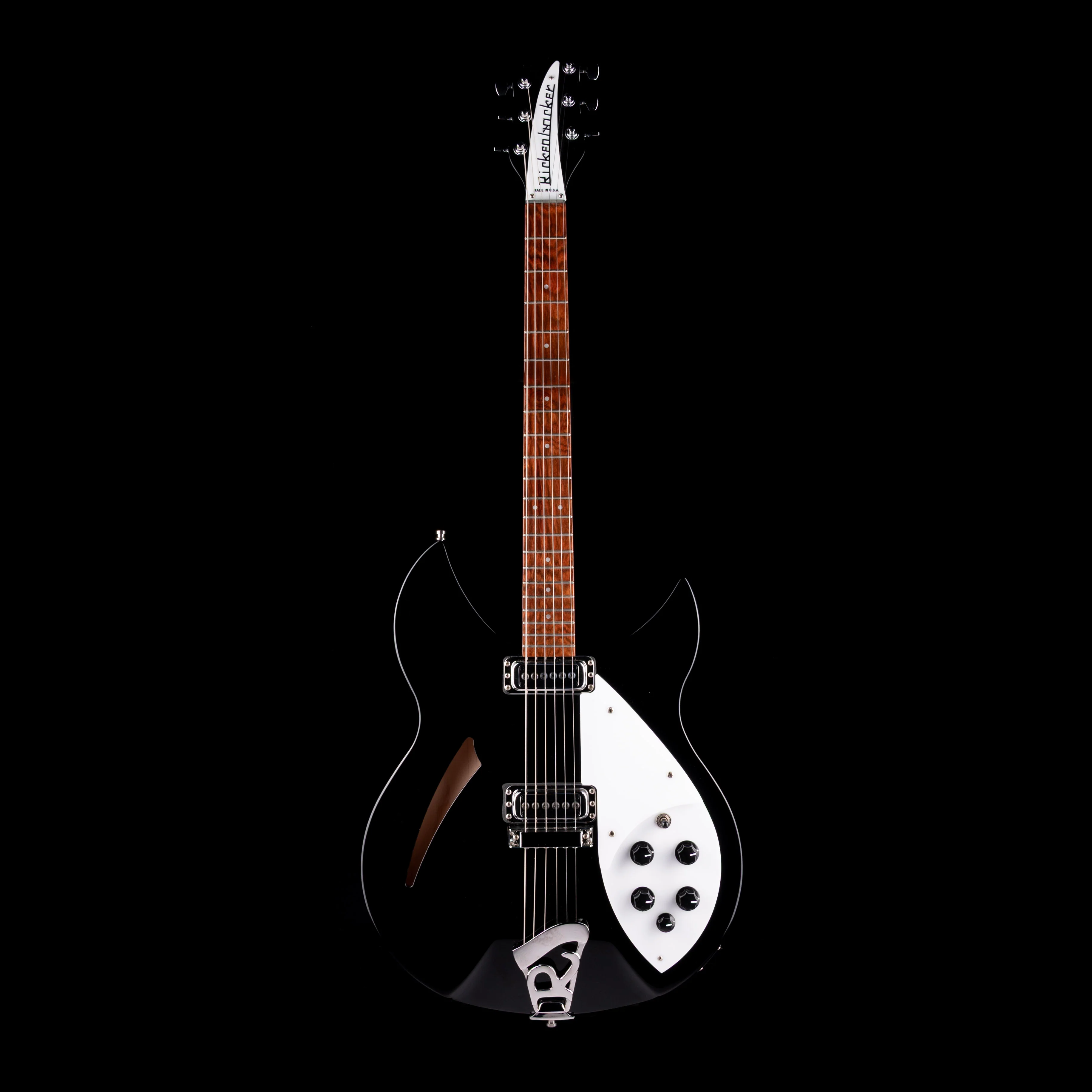 Pre Owned 2025 Rickenbacker 330/6 Jetglo With OHSC - Image 2