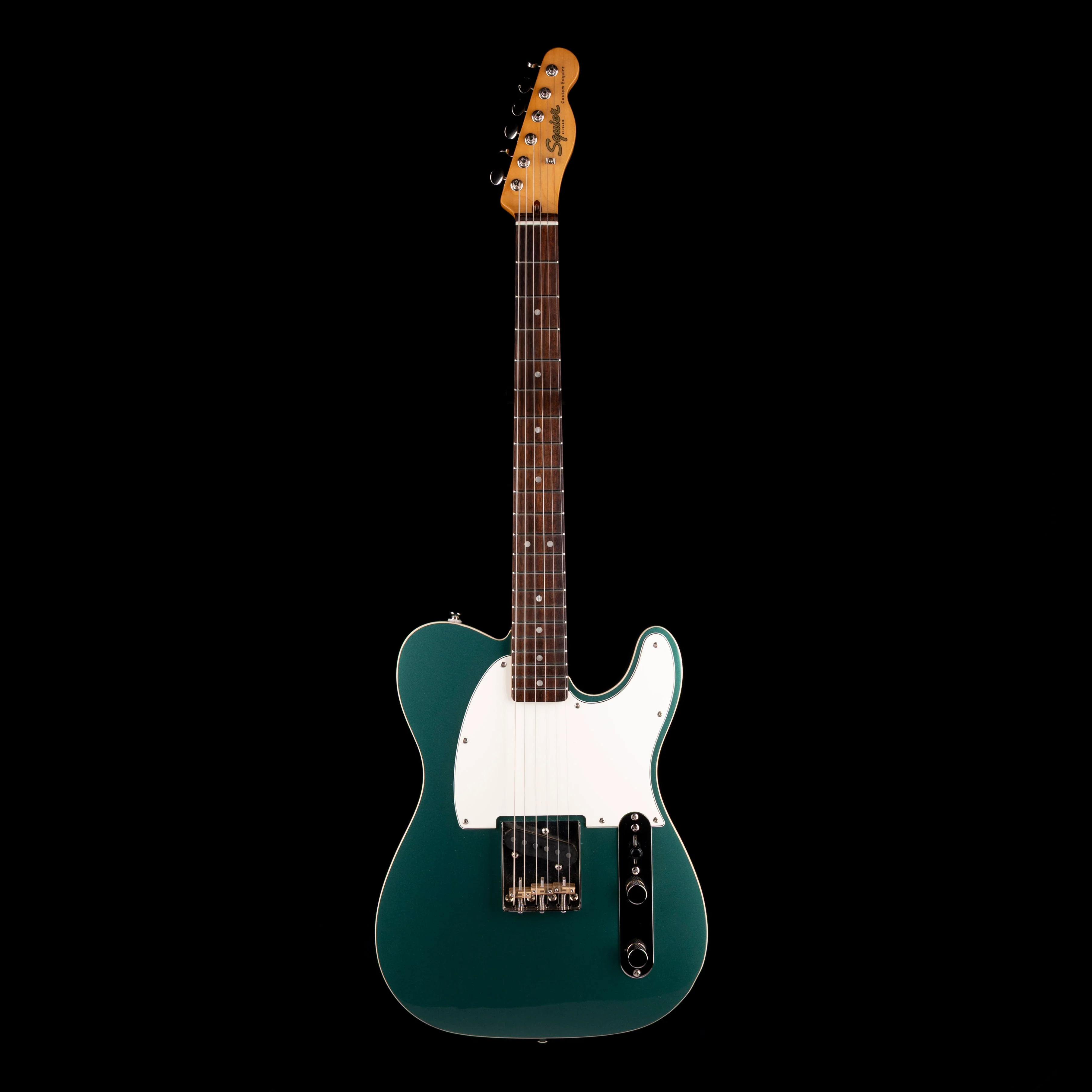 Pre-Owned 2025 Squier Classic Vibe 60's Esquire Sherwood Green With Gig Bag - Image 2