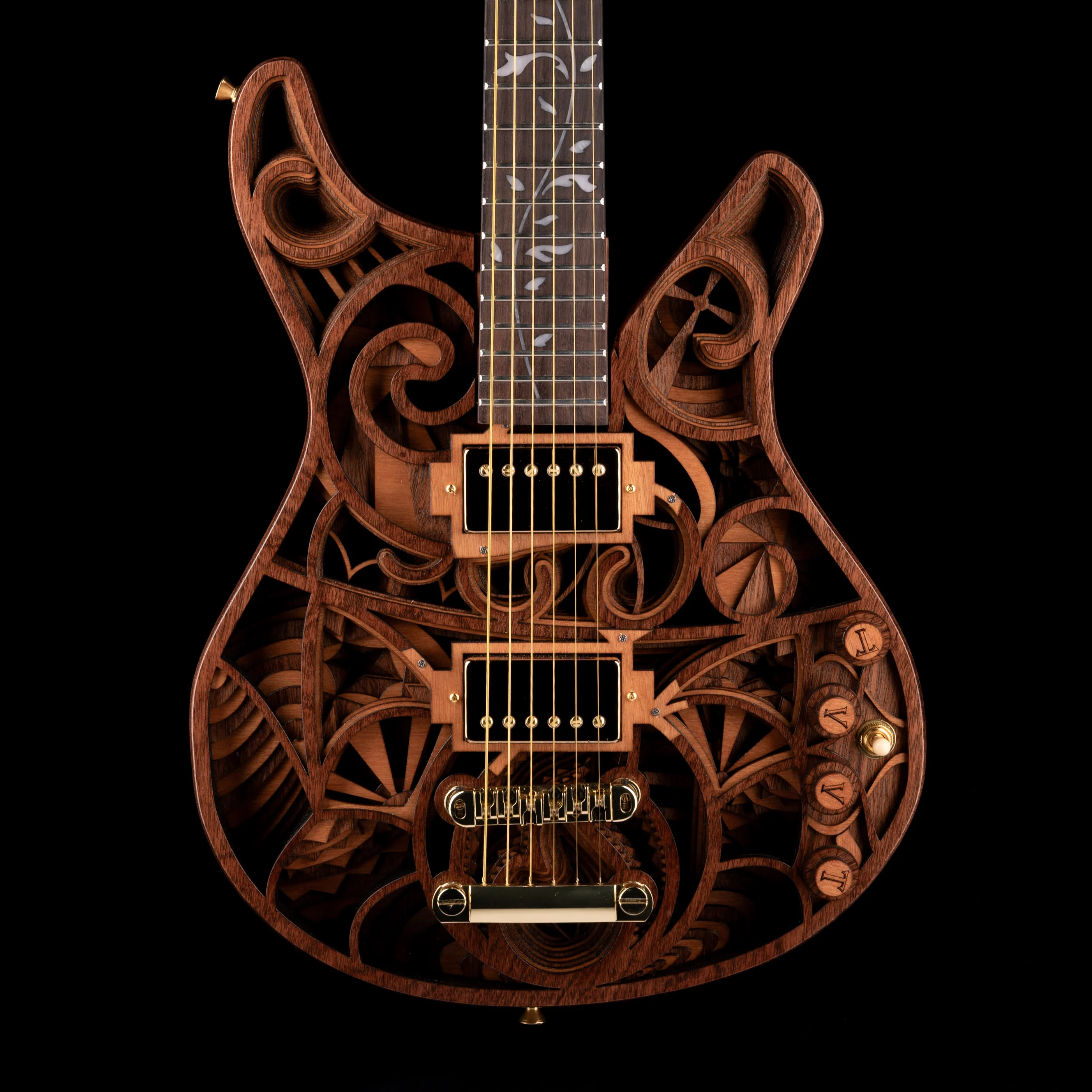 Terra Guitar Earth, Wind & Fire - Tiger Stripe