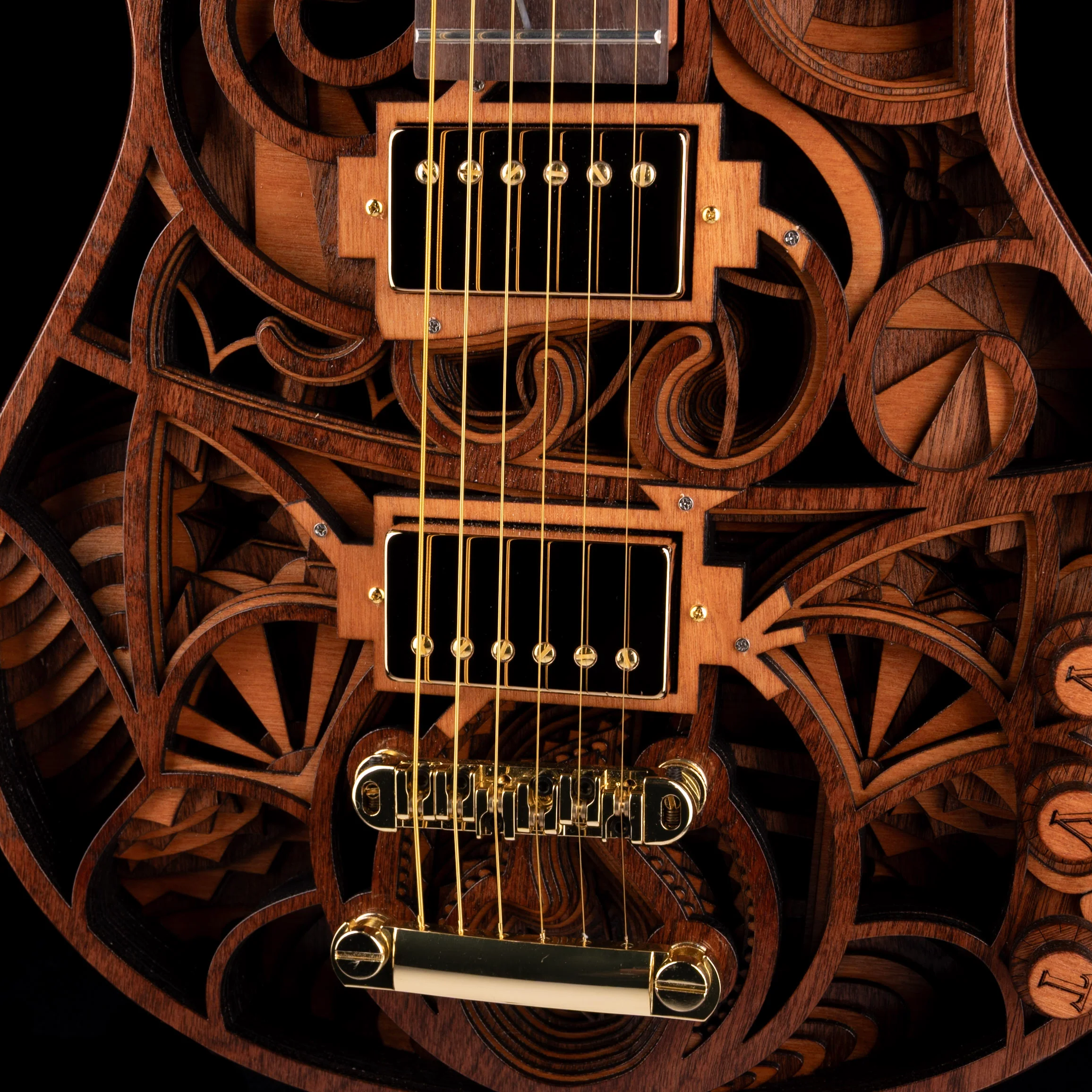 Terra Guitar Earth, Wind & Fire - Tiger Stripe - Image 4