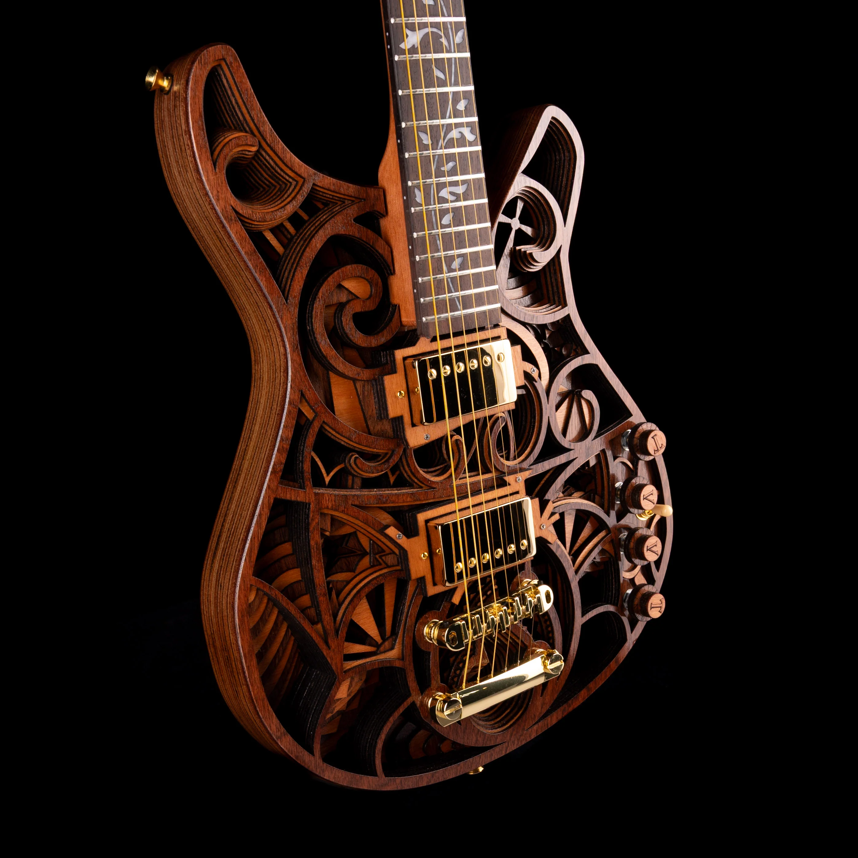 Terra Guitar Earth, Wind & Fire - Tiger Stripe - Image 6