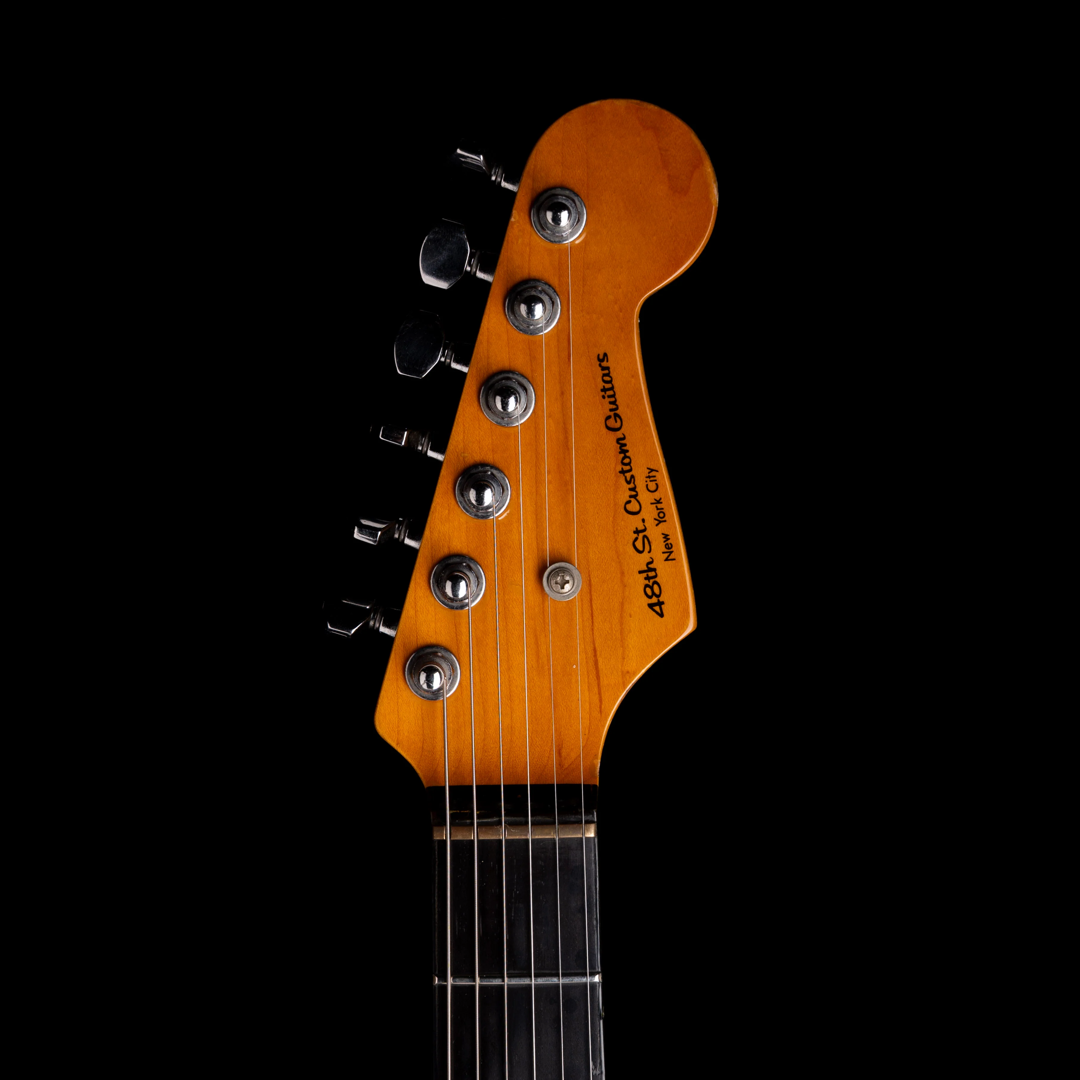 Pre Owned 48th Street Custom Guitars S Style Partscaster Built by Akira “Aki” Suzuki With HSC - Image 12