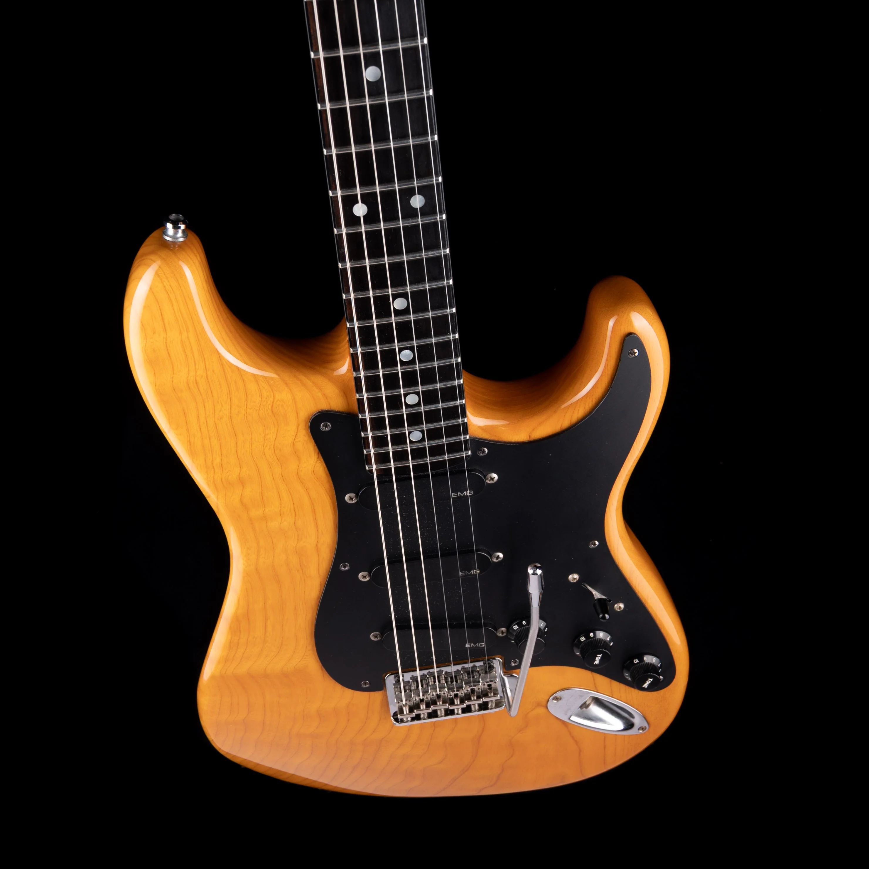 Pre Owned 48th Street Custom Guitars S Style Partscaster Built by Akira “Aki” Suzuki With HSC - Image 3