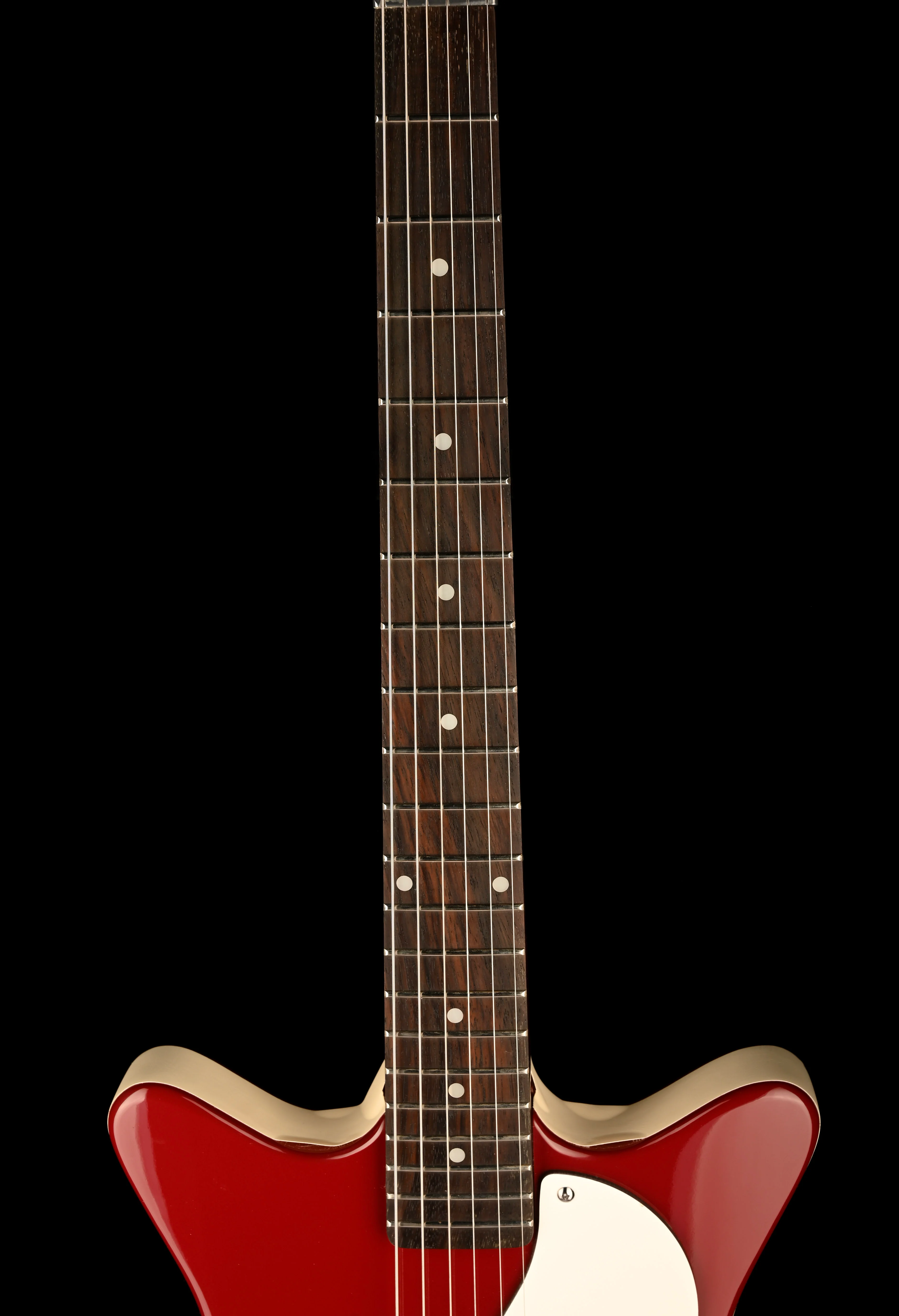 Pre Owned 90s Danelectro DC59 "Jimmy Page" Model Red Made In Korea With Gig Bag - Image 12