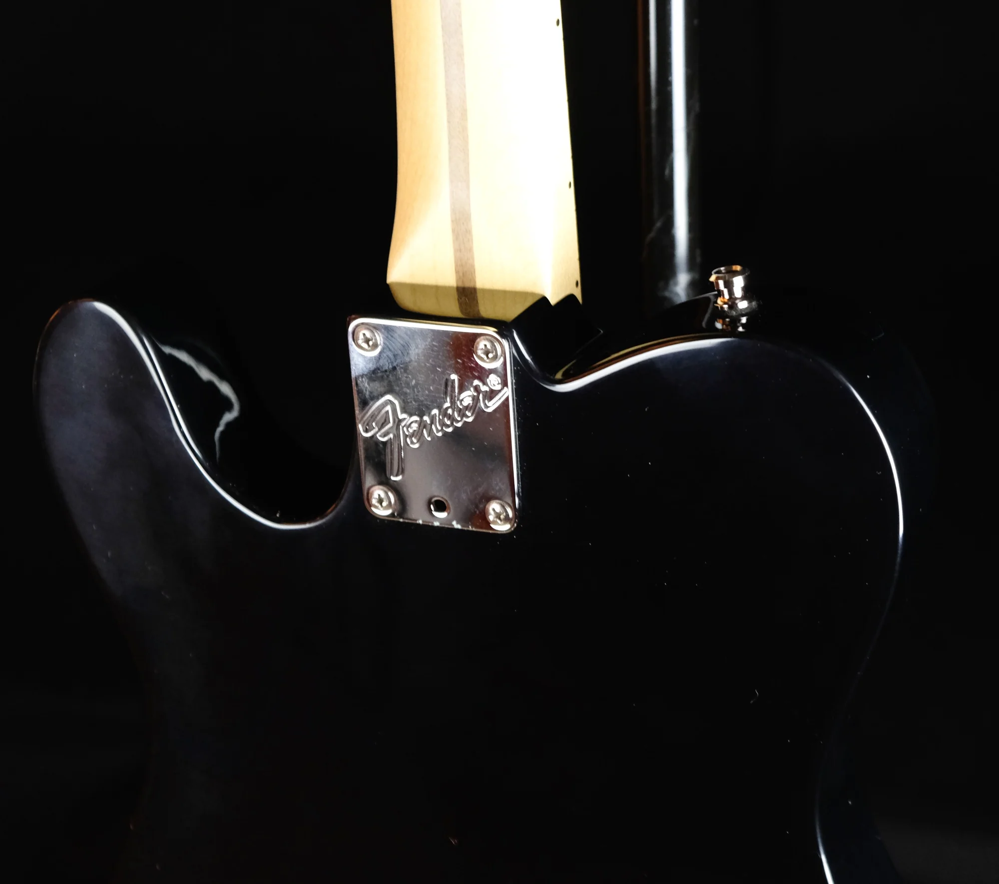 Pre Owned '94 Fender 40th Anniversary Limited Run Telecaster Aluminum Purple Body OHSC - Image 7