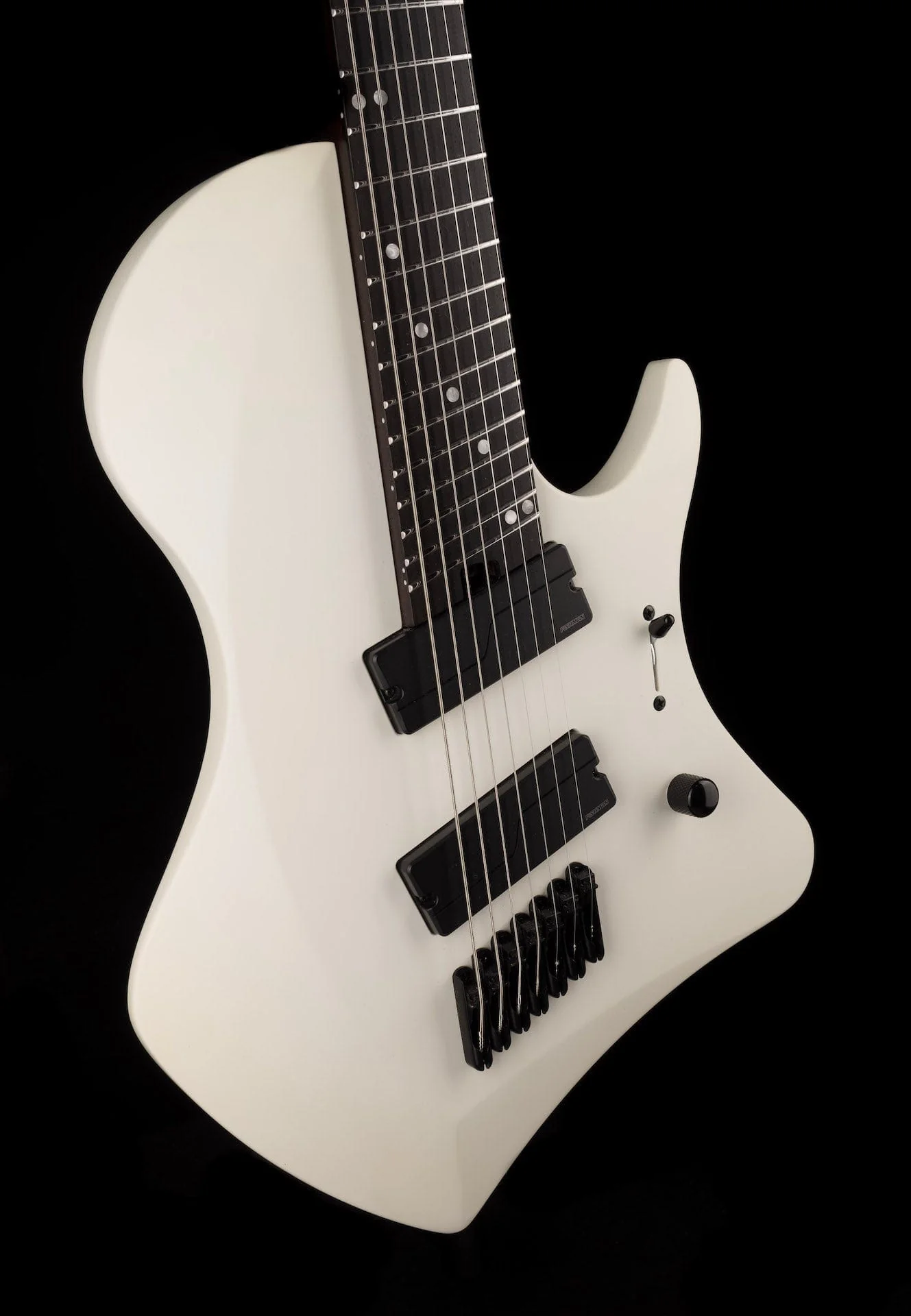 Pre Owned Abasi Larada 7 Legion Osteon White 7-string Guitar With OHSC - Image 10