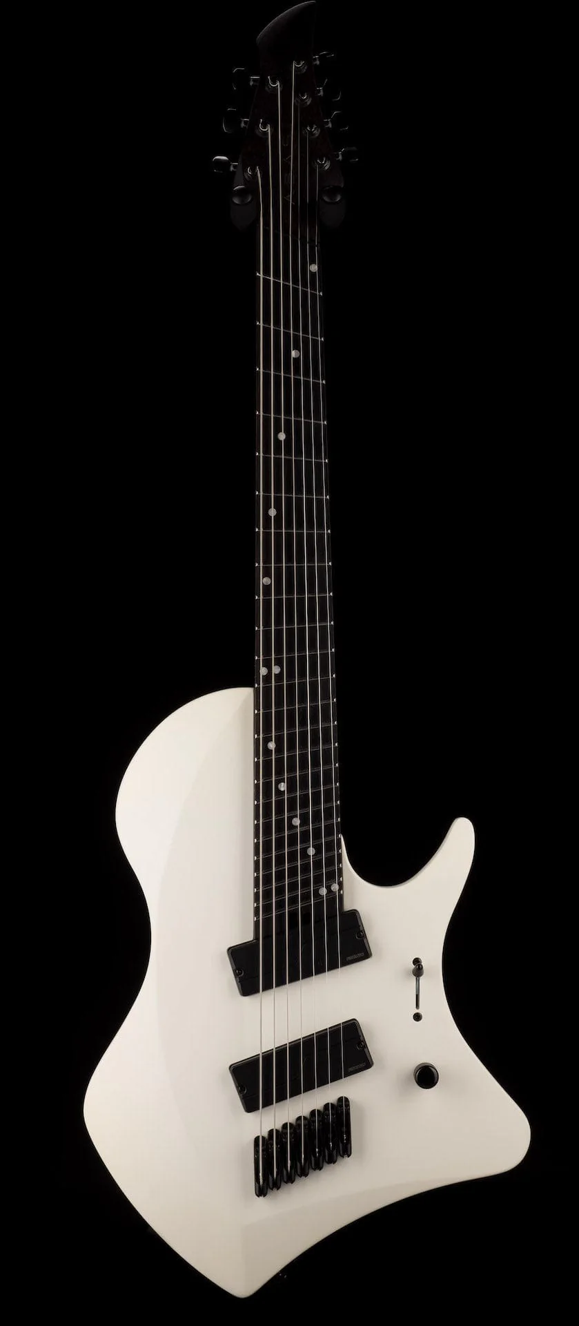 Pre Owned Abasi Larada 7 Legion Osteon White 7-string Guitar With OHSC - Image 2