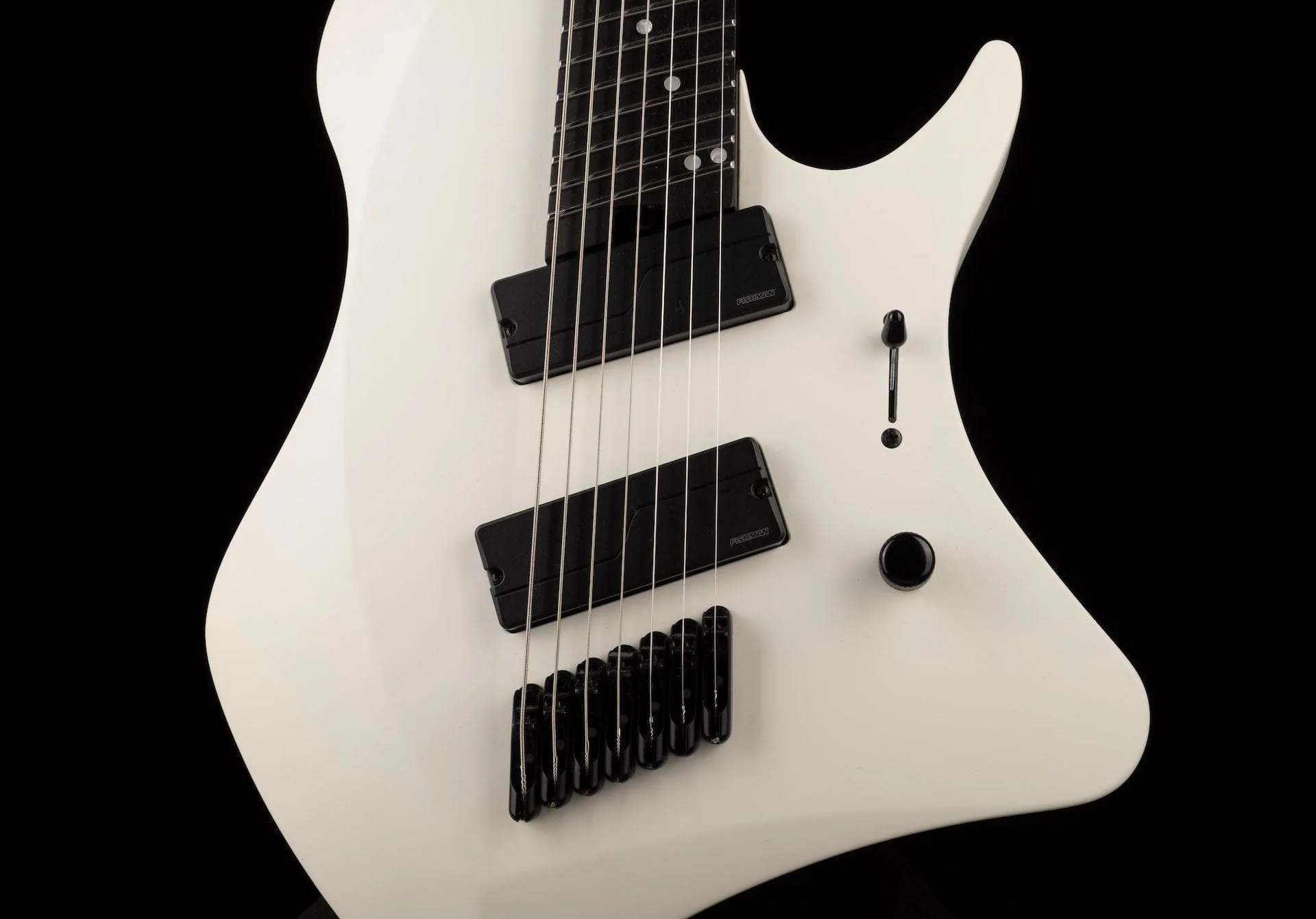 Pre Owned Abasi Larada 7 Legion Osteon White 7-string Guitar With OHSC - Image 6