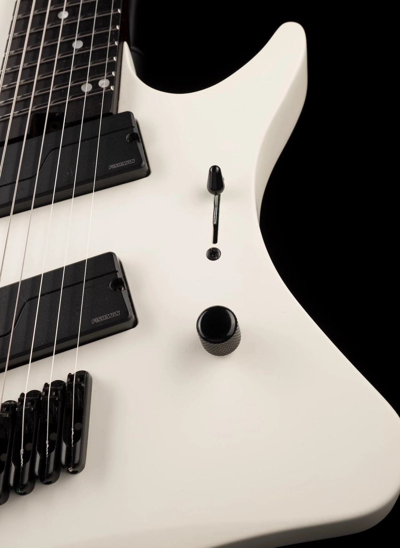 Pre Owned Abasi Larada 7 Legion Osteon White 7-string Guitar With OHSC - Image 8