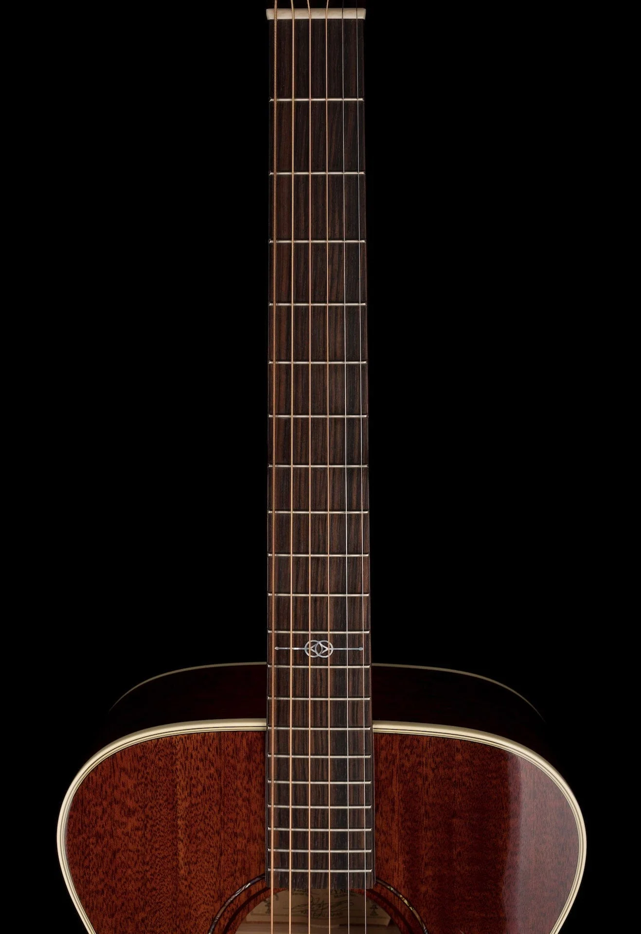 Pre Owned Alvarez Yairi FYM66HD OM Honduran Mahogany Acoustic Guitar With Case - Image 11