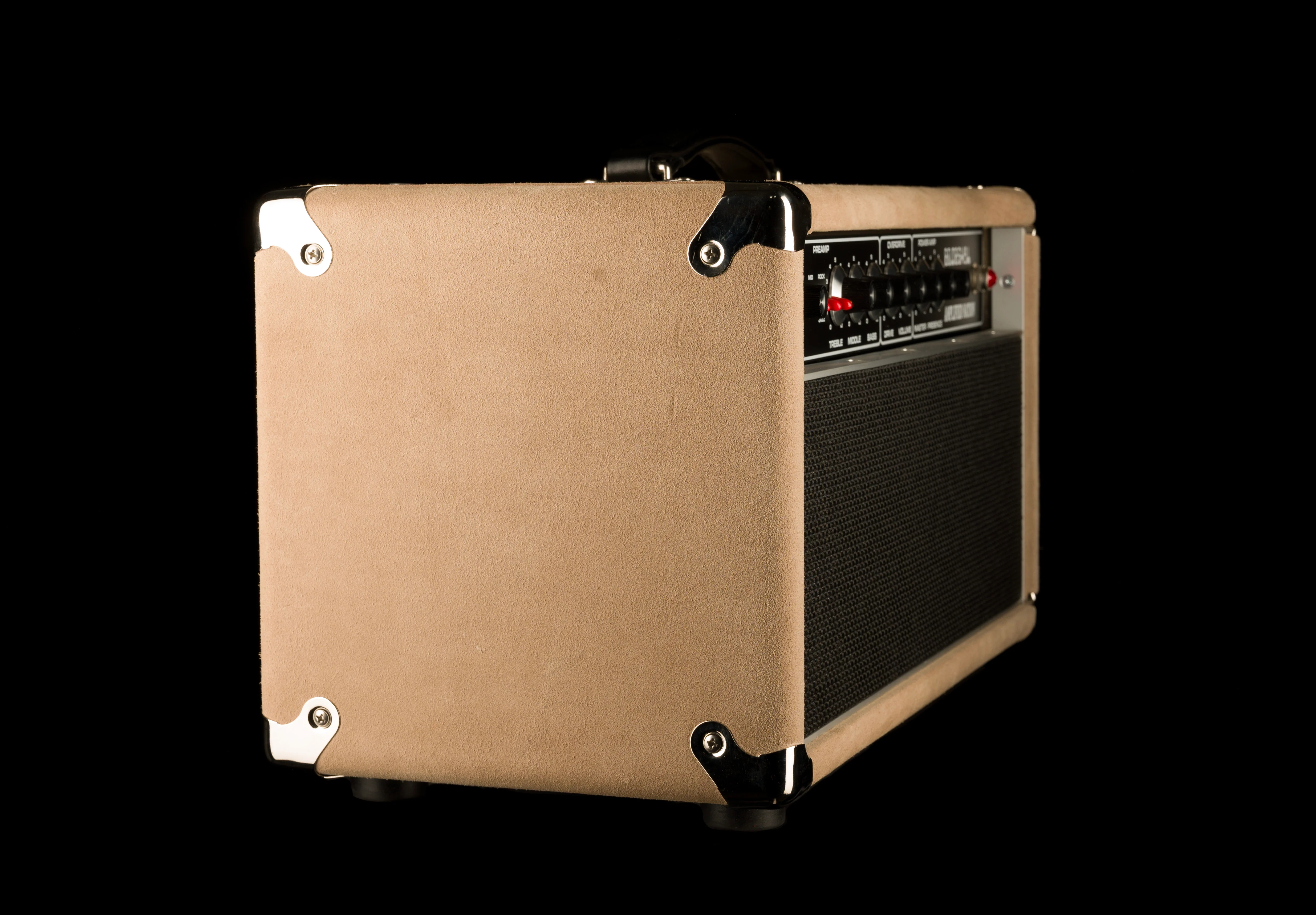 Pre Owned Amplified Nation The Bombshell Overdrive 100-Watt Head With 1x12" Ivory Suede Cabinet Guitar Amp - Ben Harper - Image 9