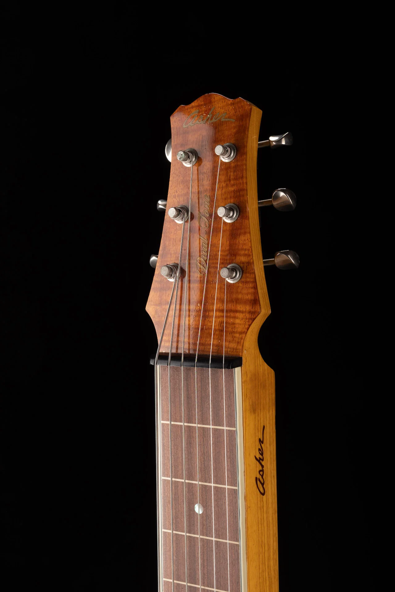 Pre Owned Asher Dual Tone Lap Steel With Case - Image 7