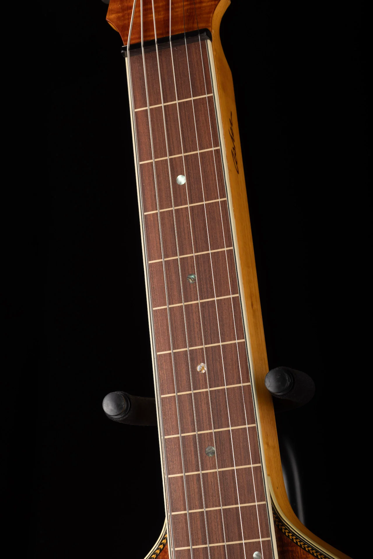 Pre Owned Asher Dual Tone Lap Steel With Case - Image 9