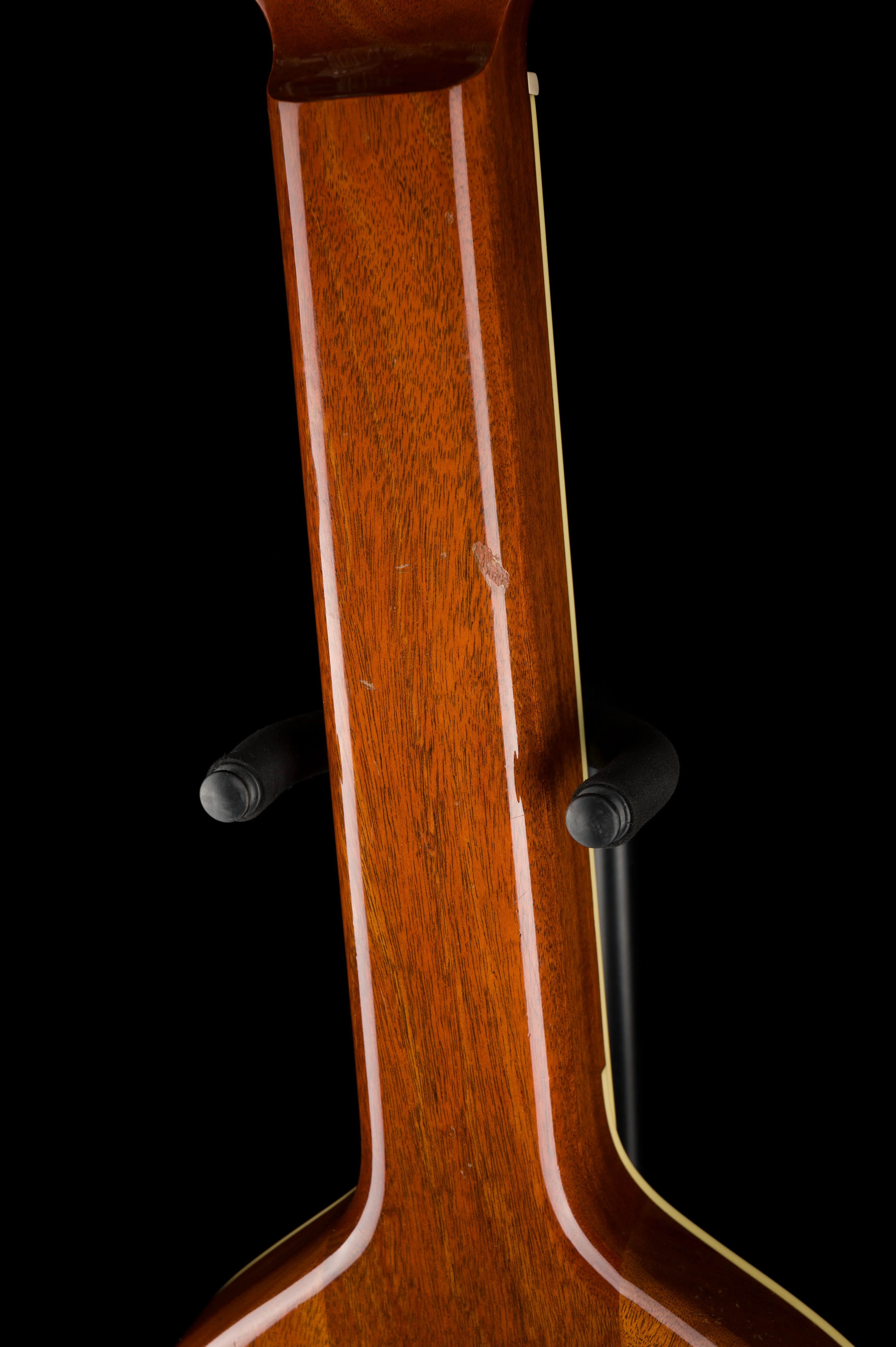 Pre Owned Asher Electro Hawaiian Model 1 Lap Steel Koa With OHSC - Image 19