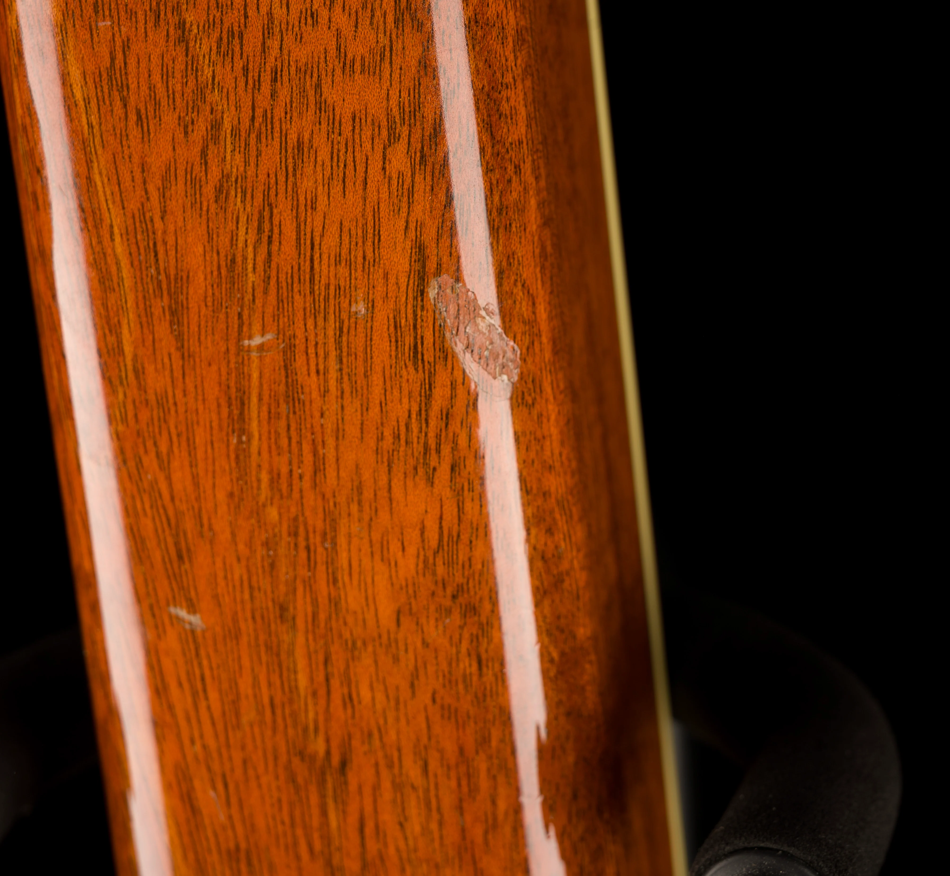 Pre Owned Asher Electro Hawaiian Model 1 Lap Steel Koa With OHSC - Image 20
