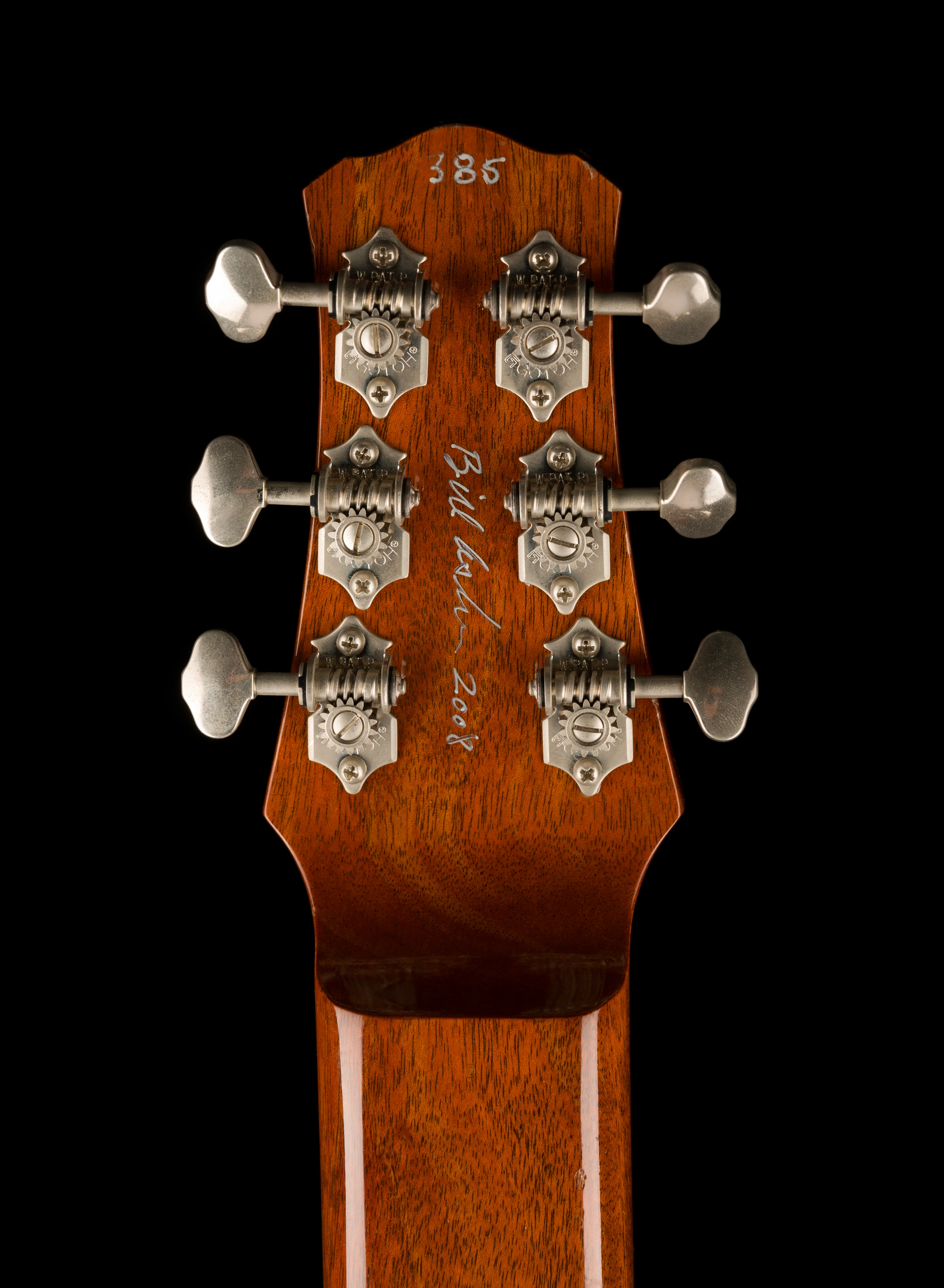 Pre Owned Asher Electro Hawaiian Model 1 Lap Steel Koa With OHSC - Image 21