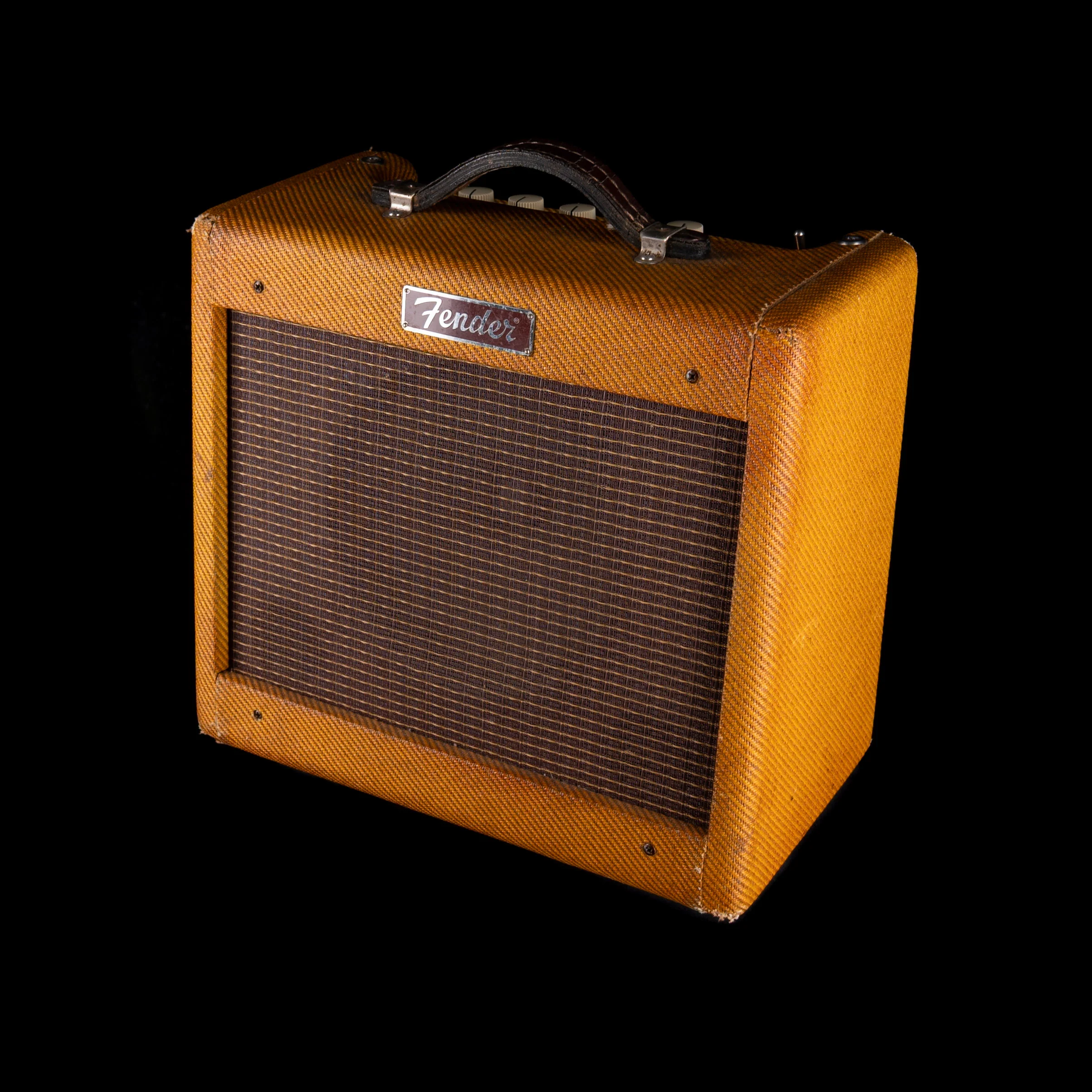 Pre Owned Bad Dog 1x8" Tweed Guitar Amp Combo With Footswitch - Image 2