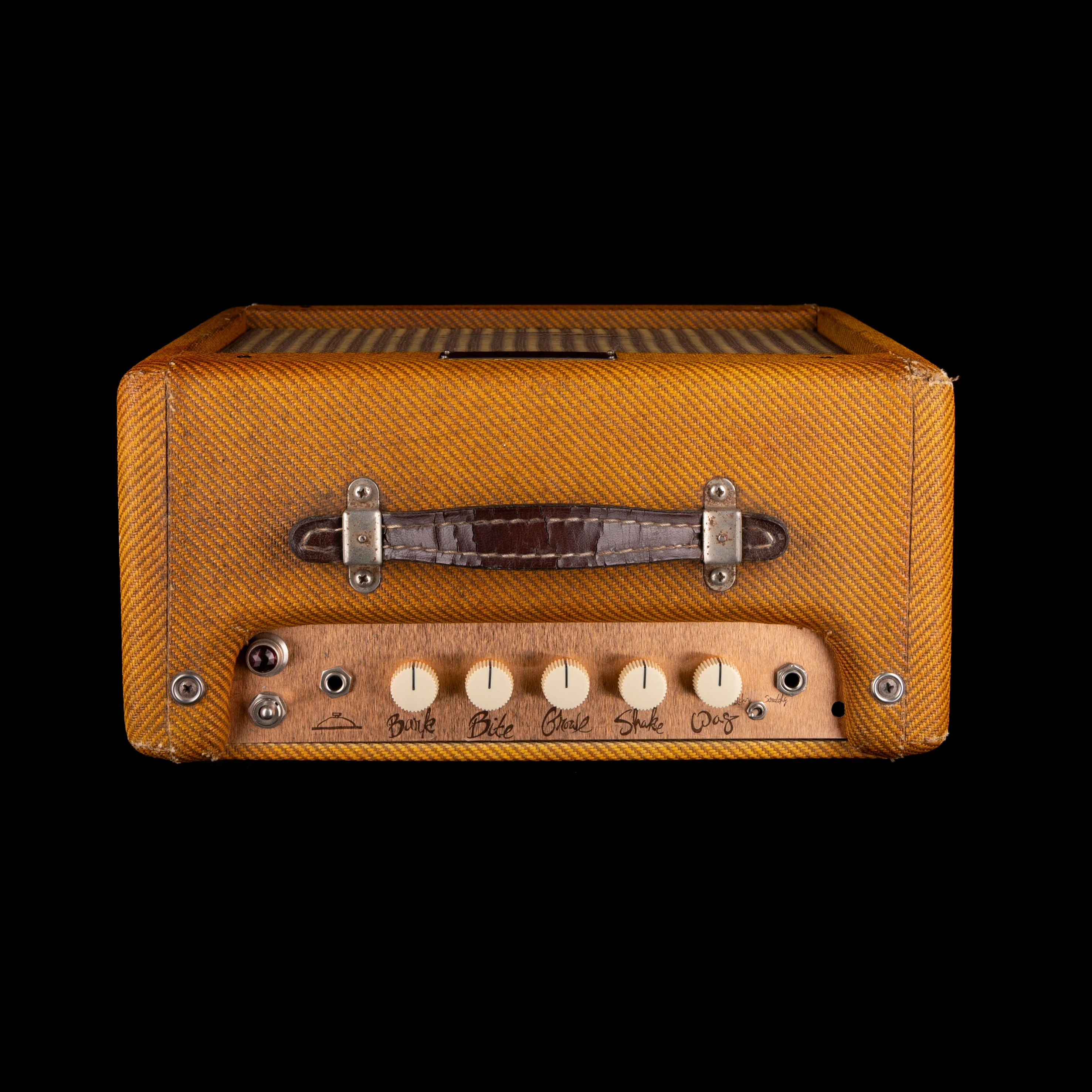 Pre Owned Bad Dog 1x8" Tweed Guitar Amp Combo With Footswitch - Image 5