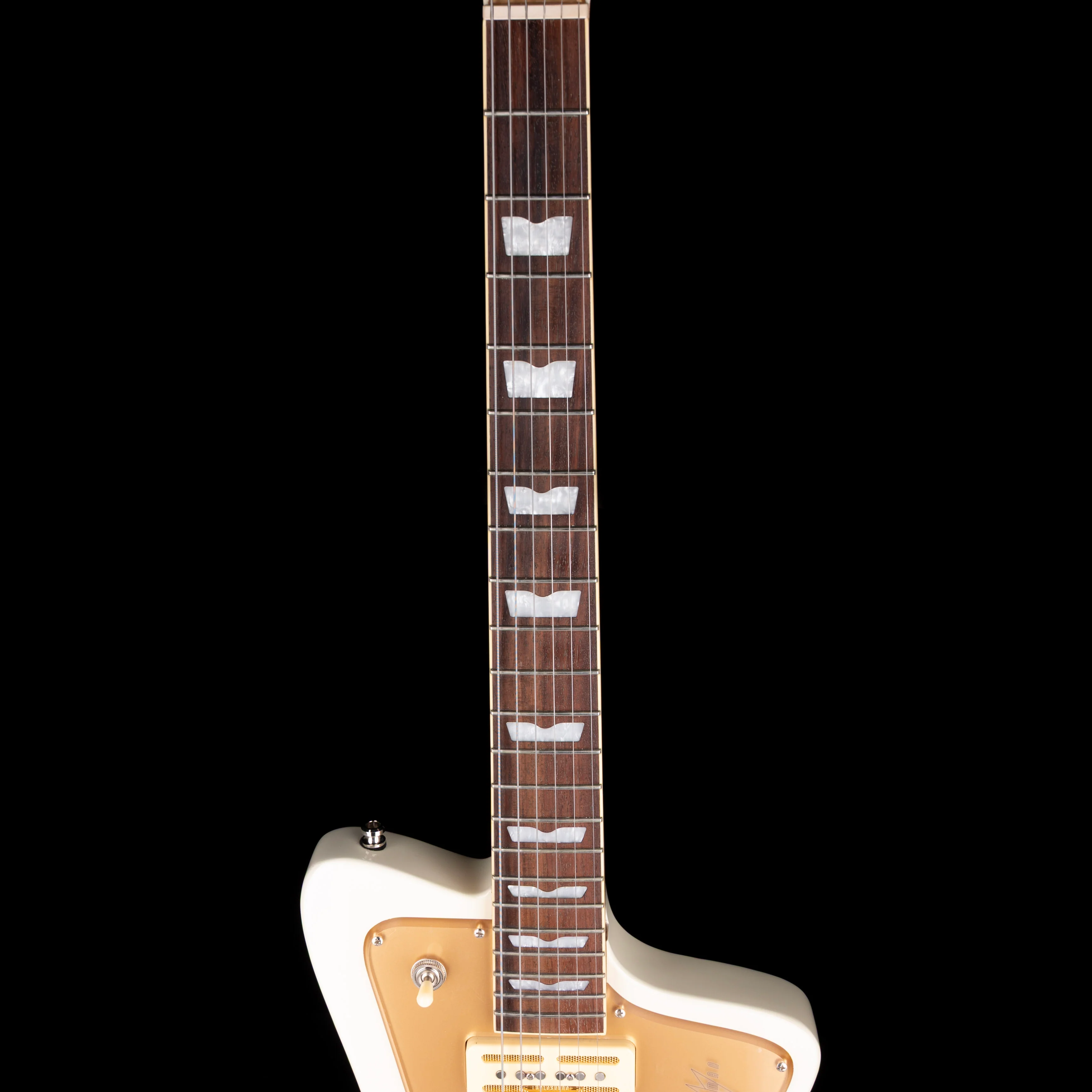 Pre Owned Baum Guitars Wingman Vintage White with OHSC - Image 7