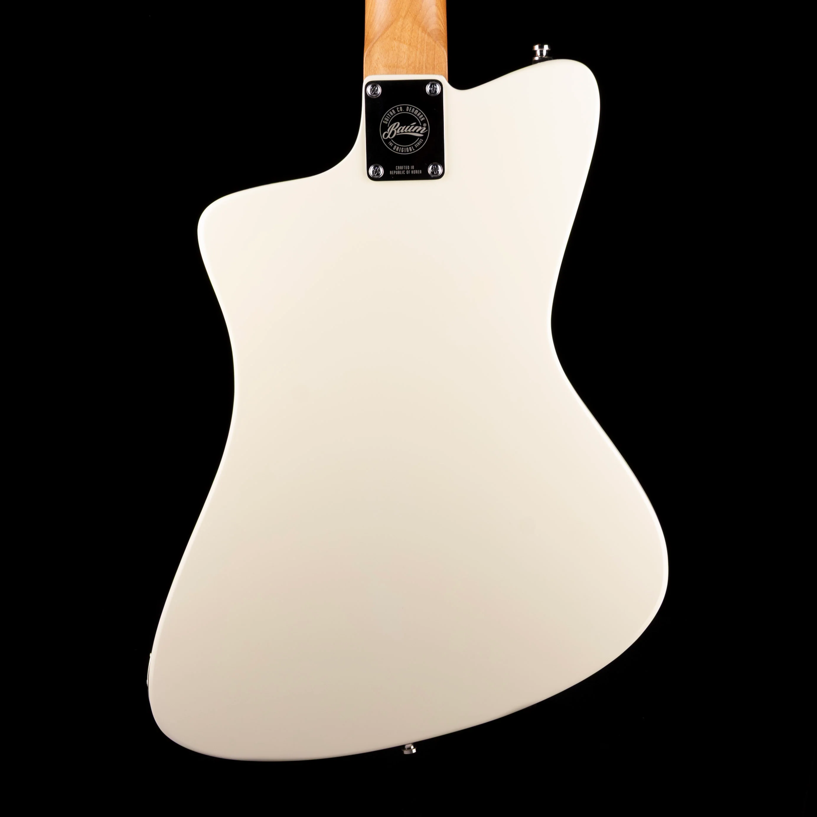 Pre Owned Baum Guitars Wingman Vintage White with OHSC - Image 8