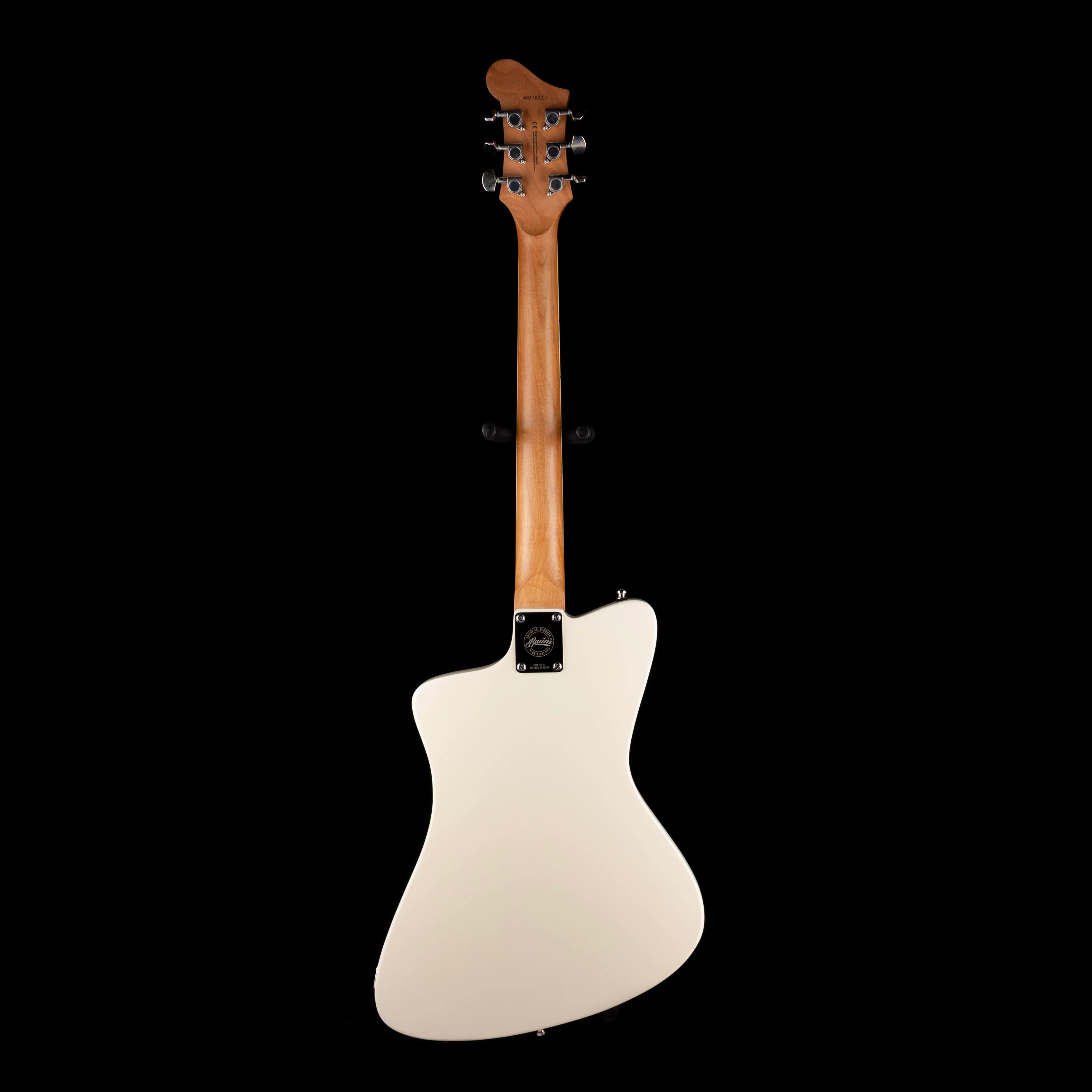Pre Owned Baum Guitars Wingman Vintage White with OHSC - Image 9