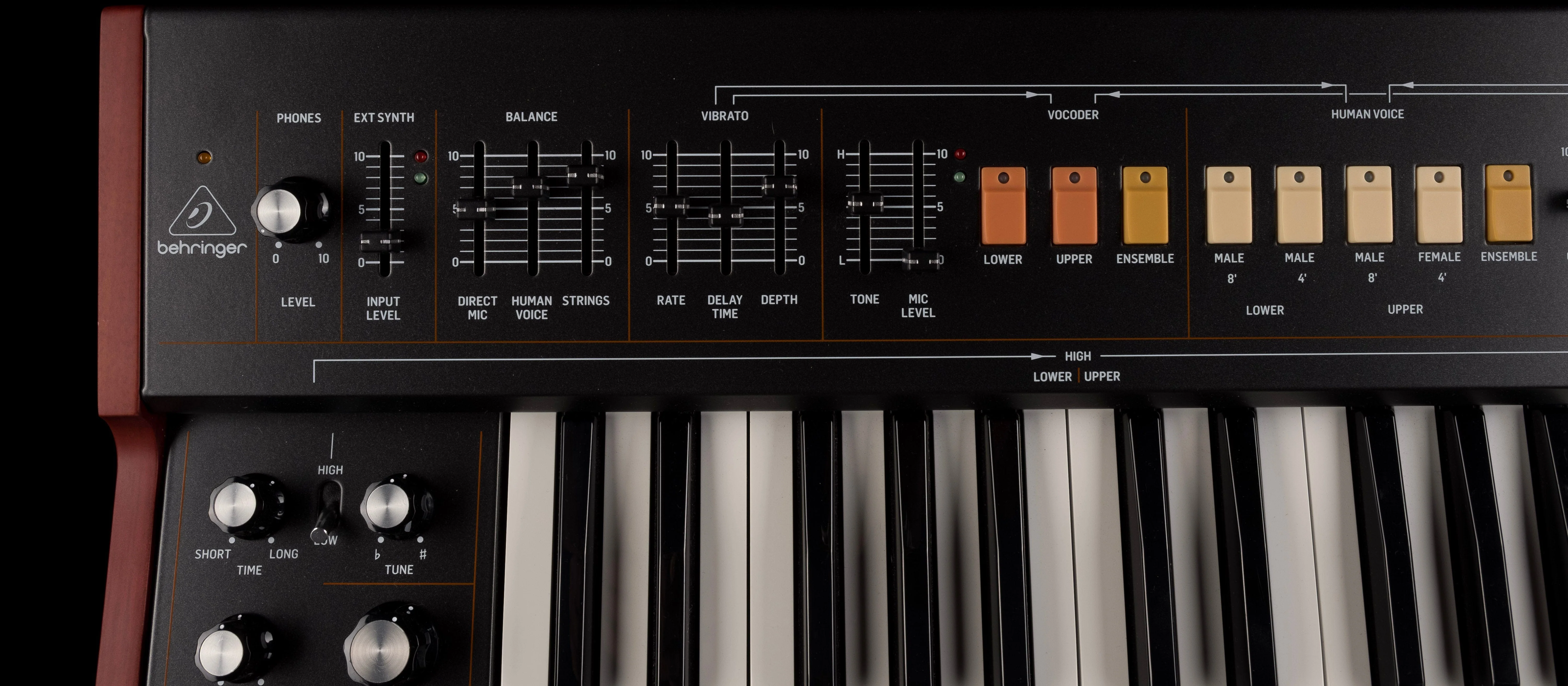 Pre Owned Behringer VC340 37-Key Analog Synthesizer Keyboard - Image 4