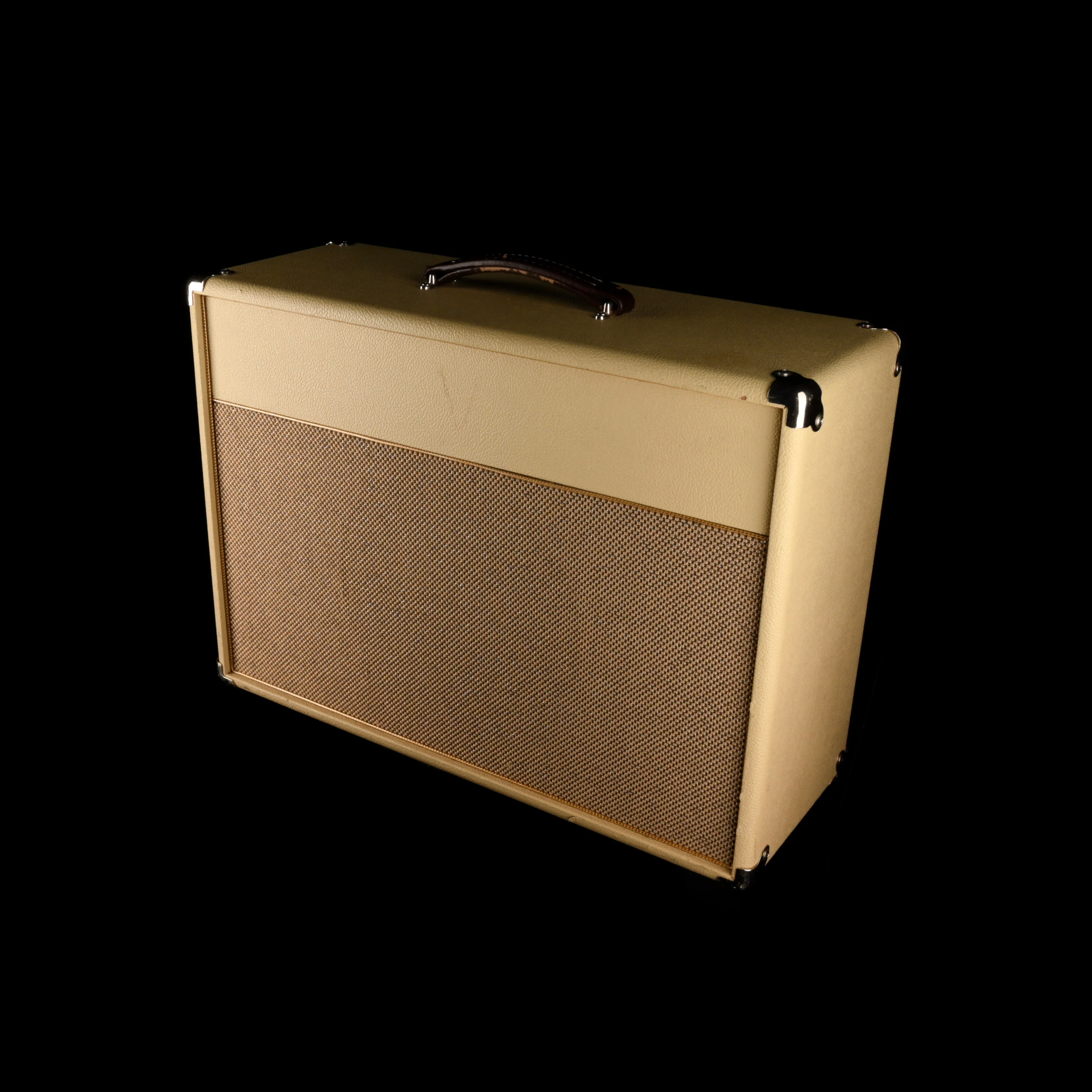 Pre-Owned Blonde 1x12 Guitar Amp Cabinet With Celestion Creamback G12M Speaker - Image 2