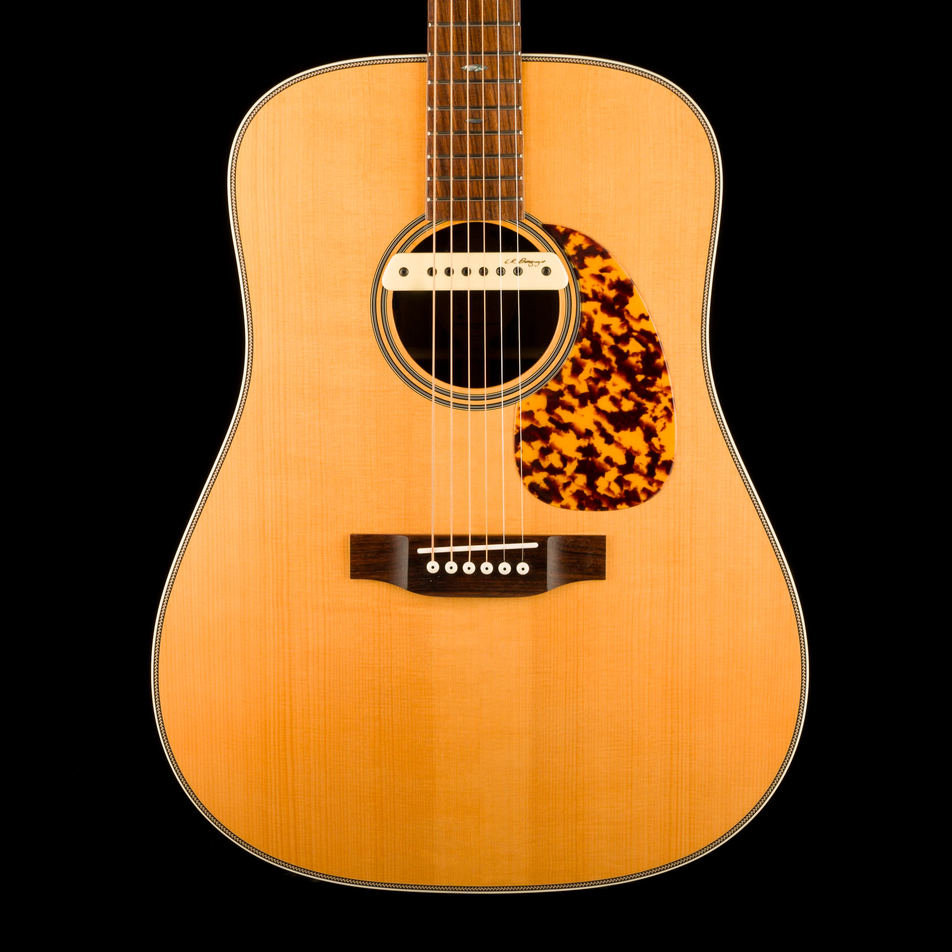 Pre Owned Blueridge BR-160A Acoustic Guitar With Pickup And HSC