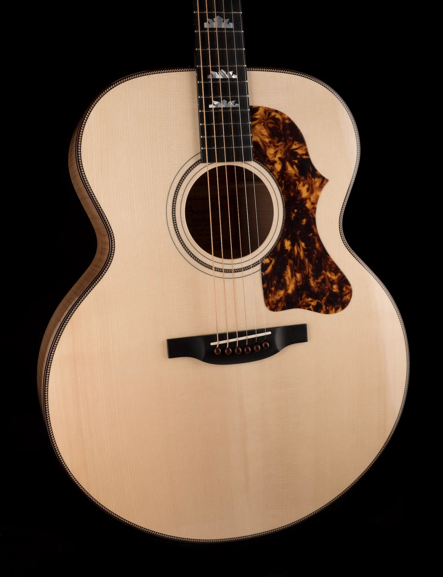 Pre Owned Boucher Special Edition PS-SG-163 Acoustic Guitar With OHSC - Image 8