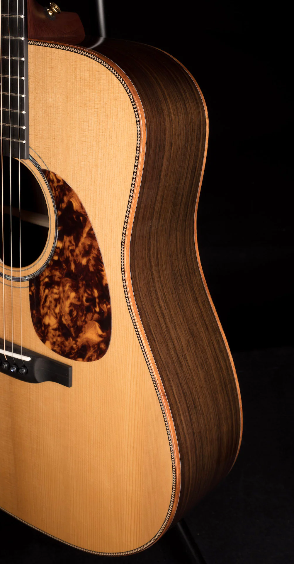Pre Owned Boucher Bluegrass Goose BG-52 Dreadnaught Gold & Master Grade Pack Natural Acoustic Guitar With Case - Image 10