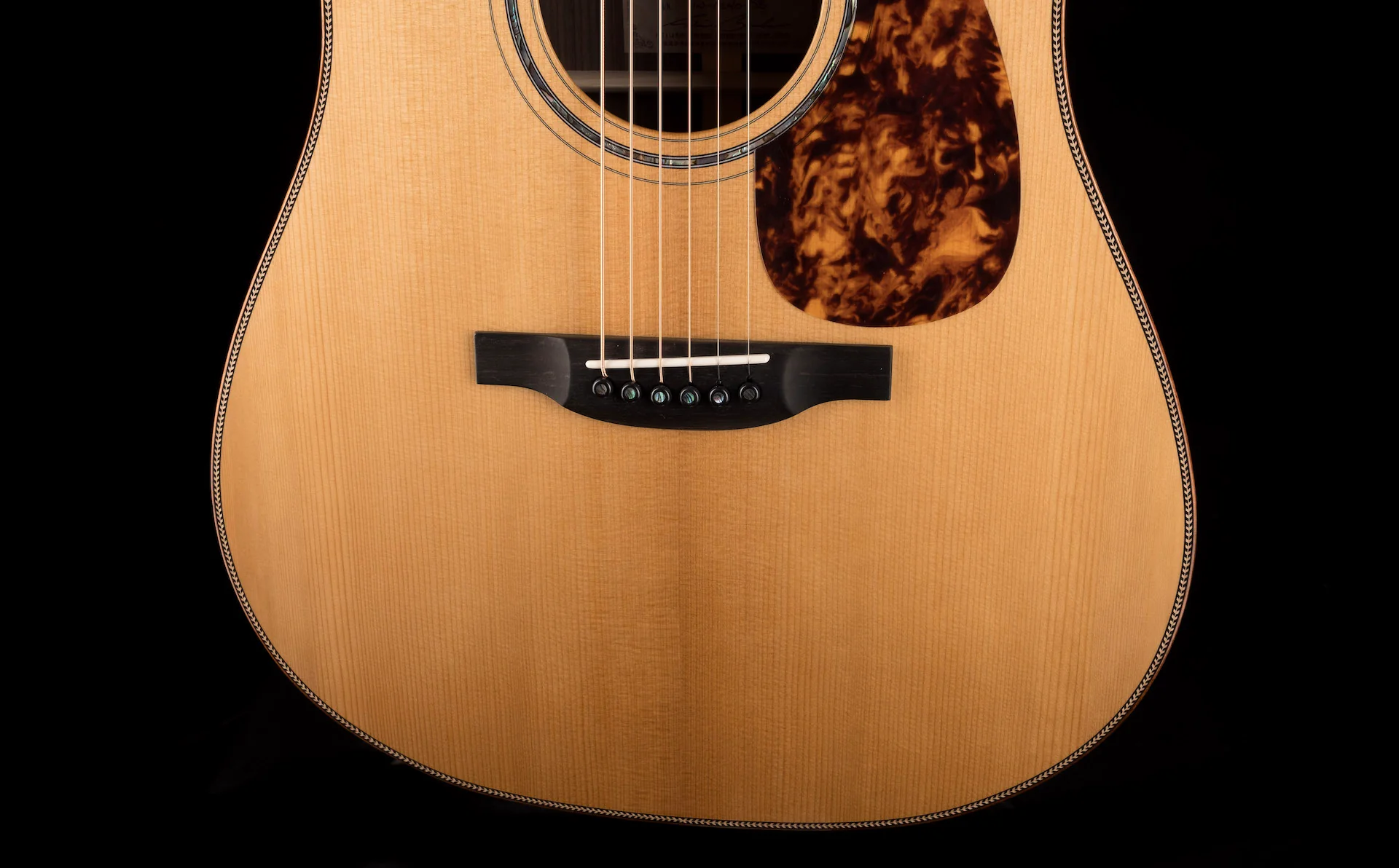 Pre Owned Boucher Bluegrass Goose BG-52 Dreadnaught Gold & Master Grade Pack Natural Acoustic Guitar With Case - Image 5