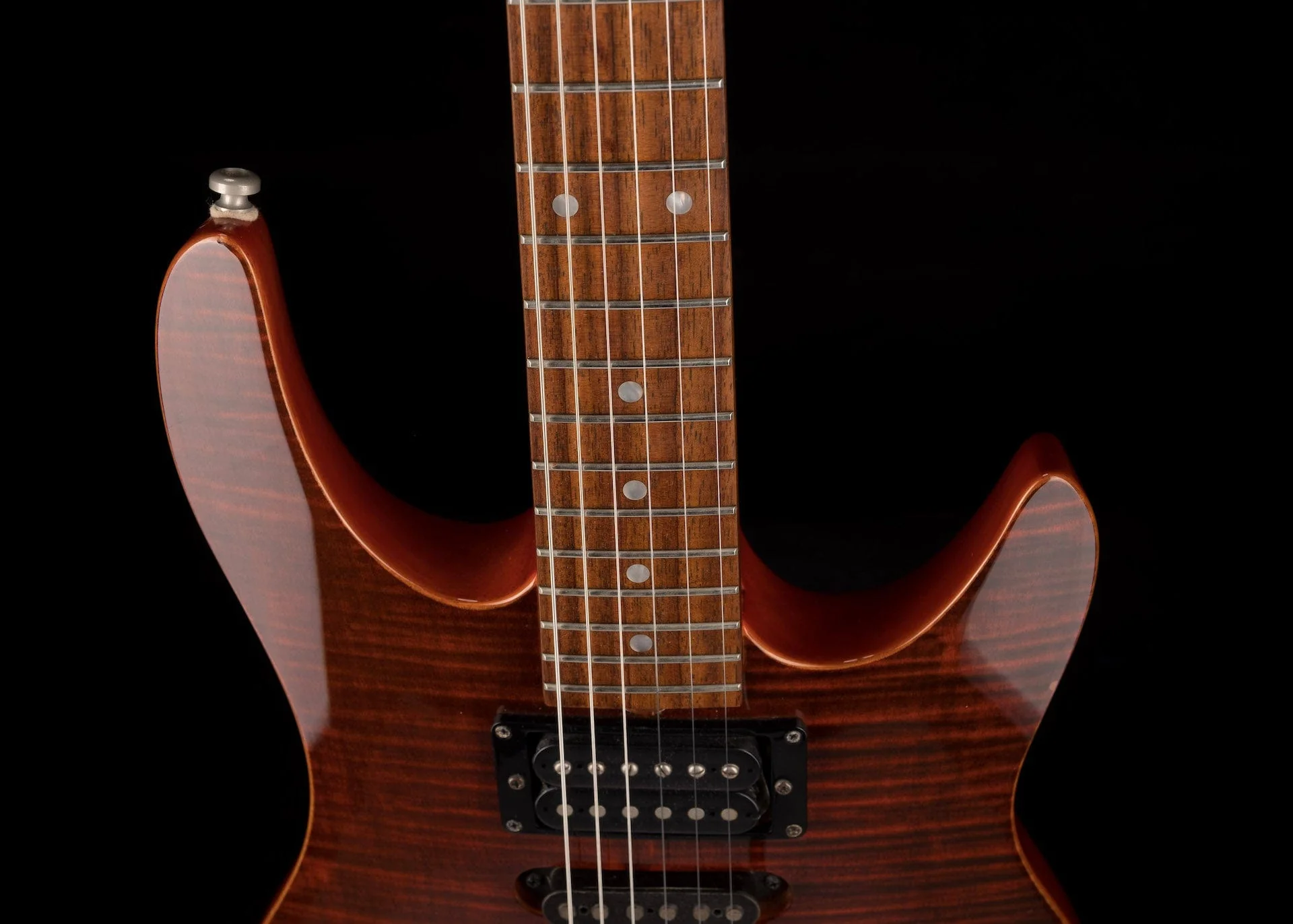 Pre Owned Brian Moore IM Guitar With Synth/Piezo Pickup With Gig Bag - Image 3